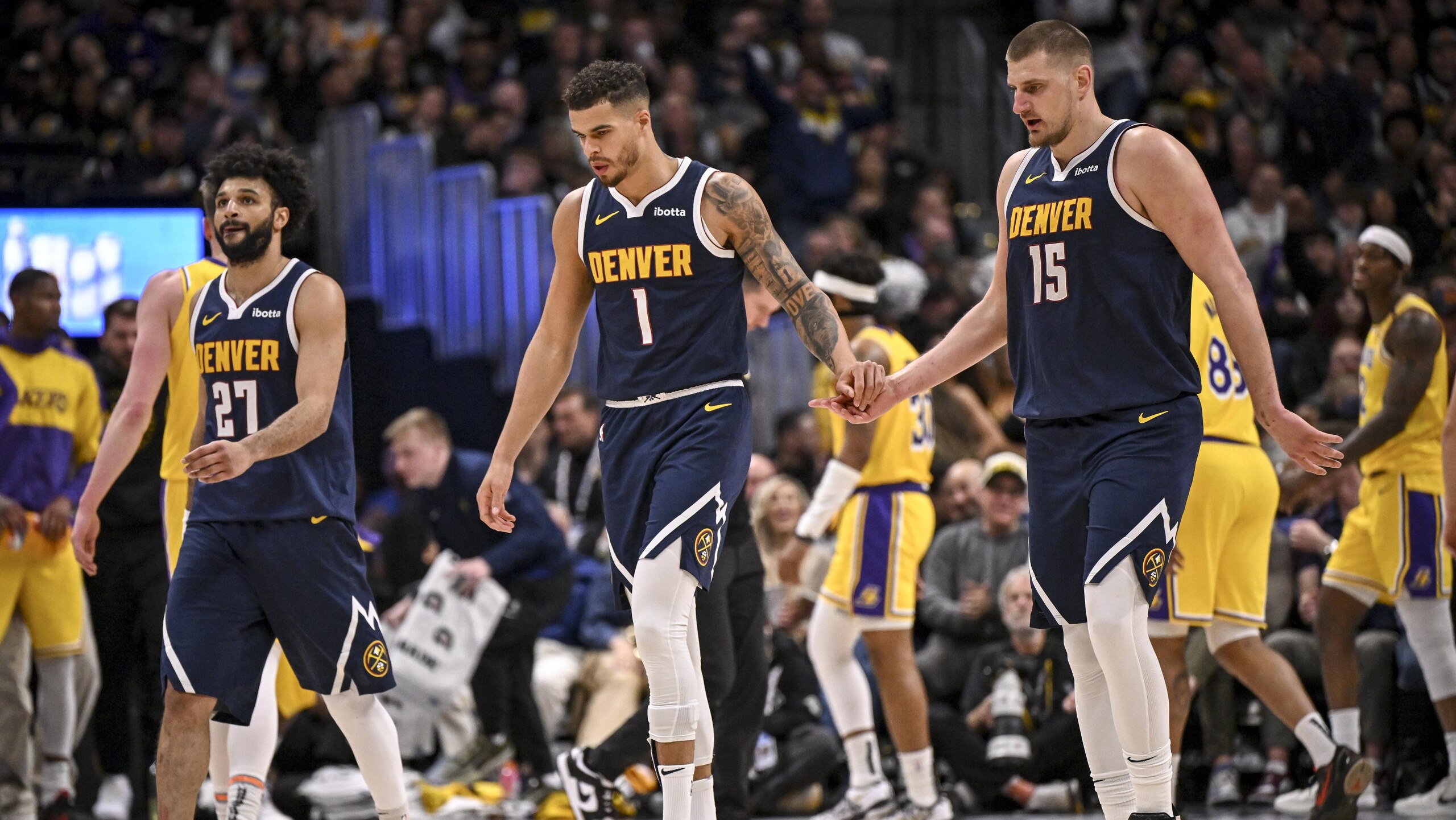 DENVER NUGGETS VS LOS ANGELES LAKERS, NBA