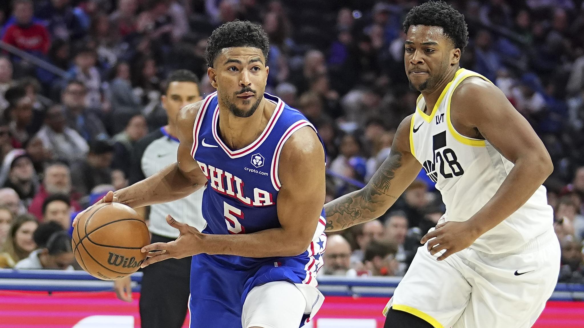 Utah Jazz v Philadelphia 76ers