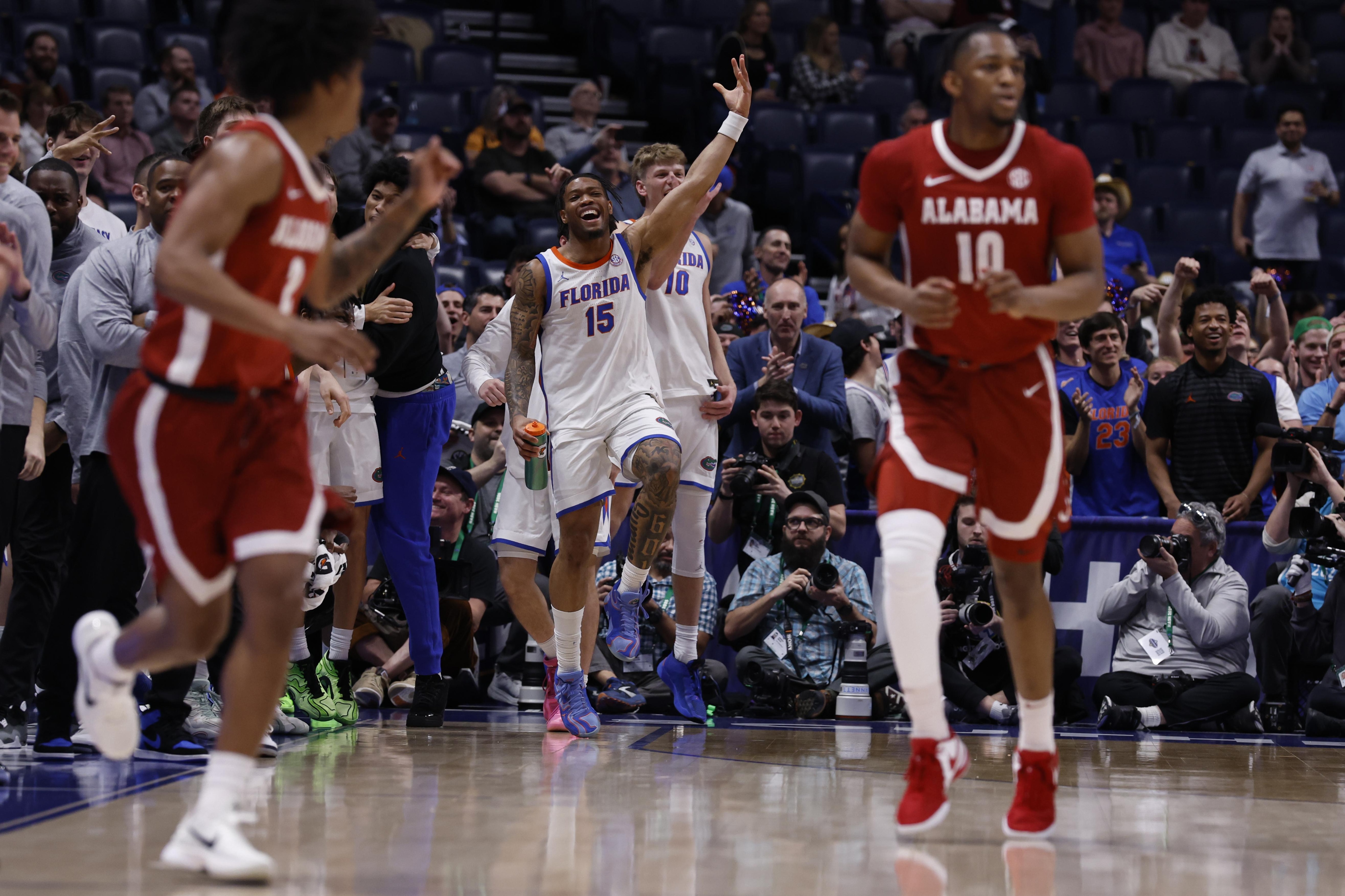 COLLEGE BASKETBALL: MAR 15 SEC Championship - Alabama vs Florida