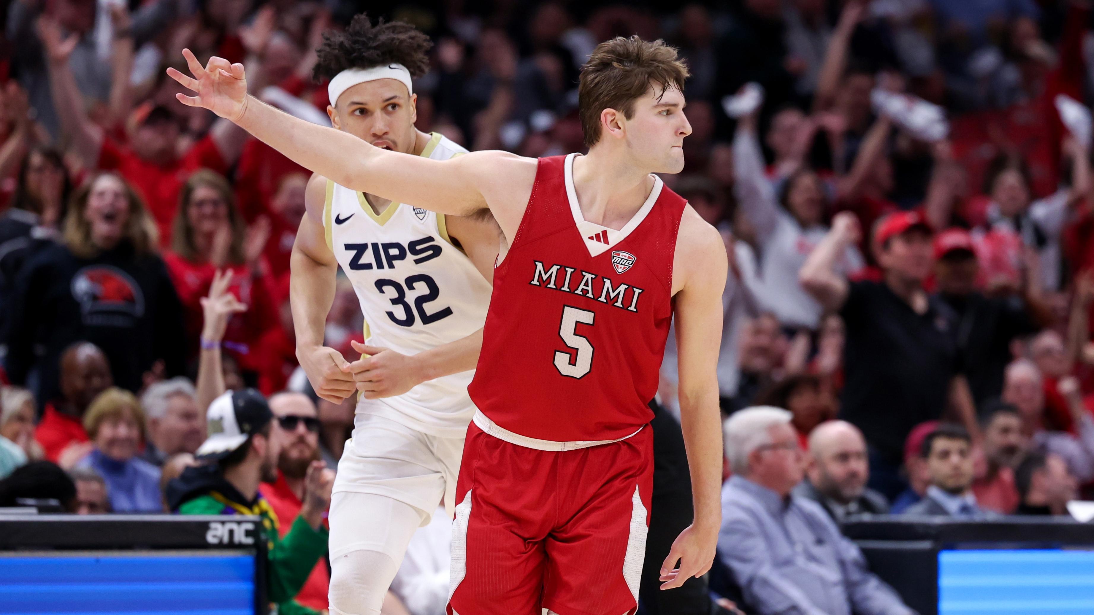 COLLEGE BASKETBALL: MAR 15 MAC Tournament Akron vs Miami (OH)