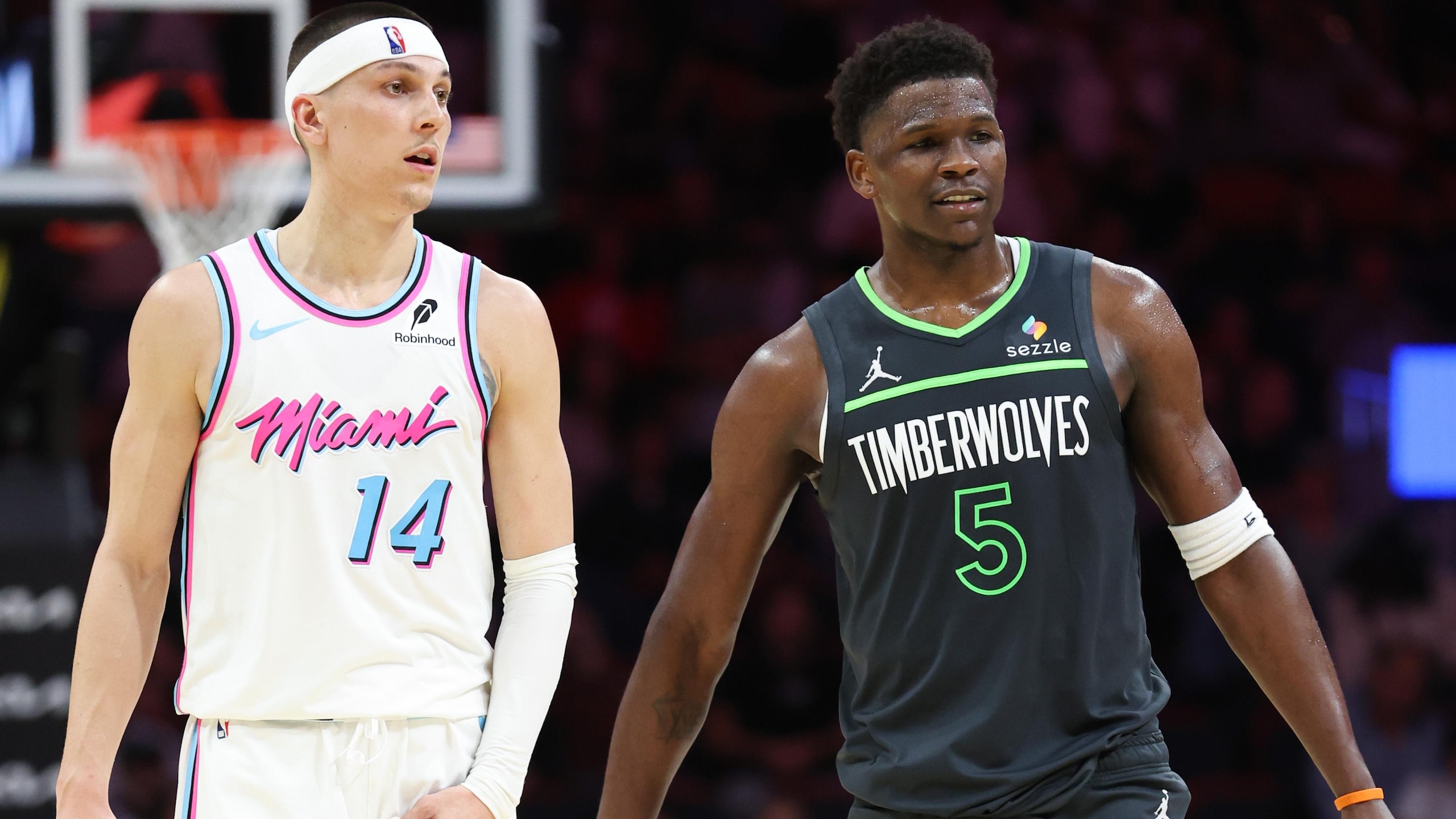 Minnesota Timberwolves v Miami Heat