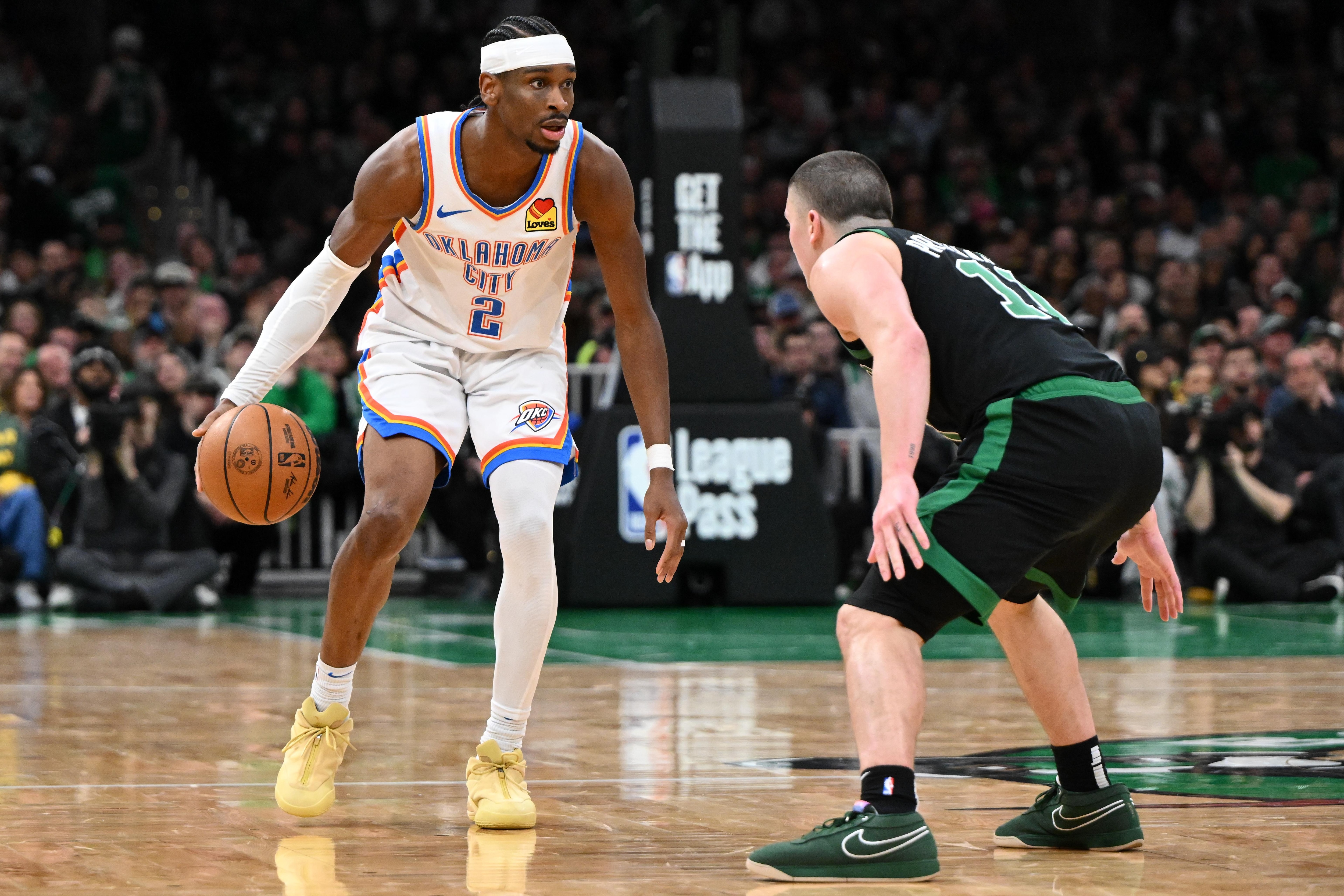 Oklahoma City Thunder v Boston Celtics Oklahoma City Thunder v Boston Celtics