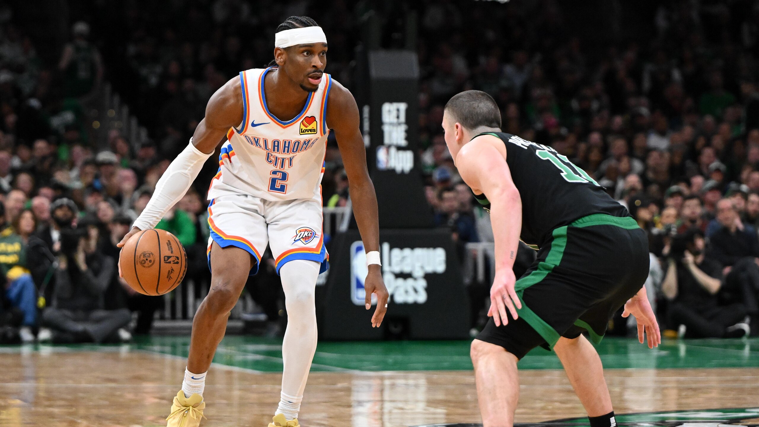 Oklahoma City Thunder v Boston Celtics Oklahoma City Thunder v Boston Celtics