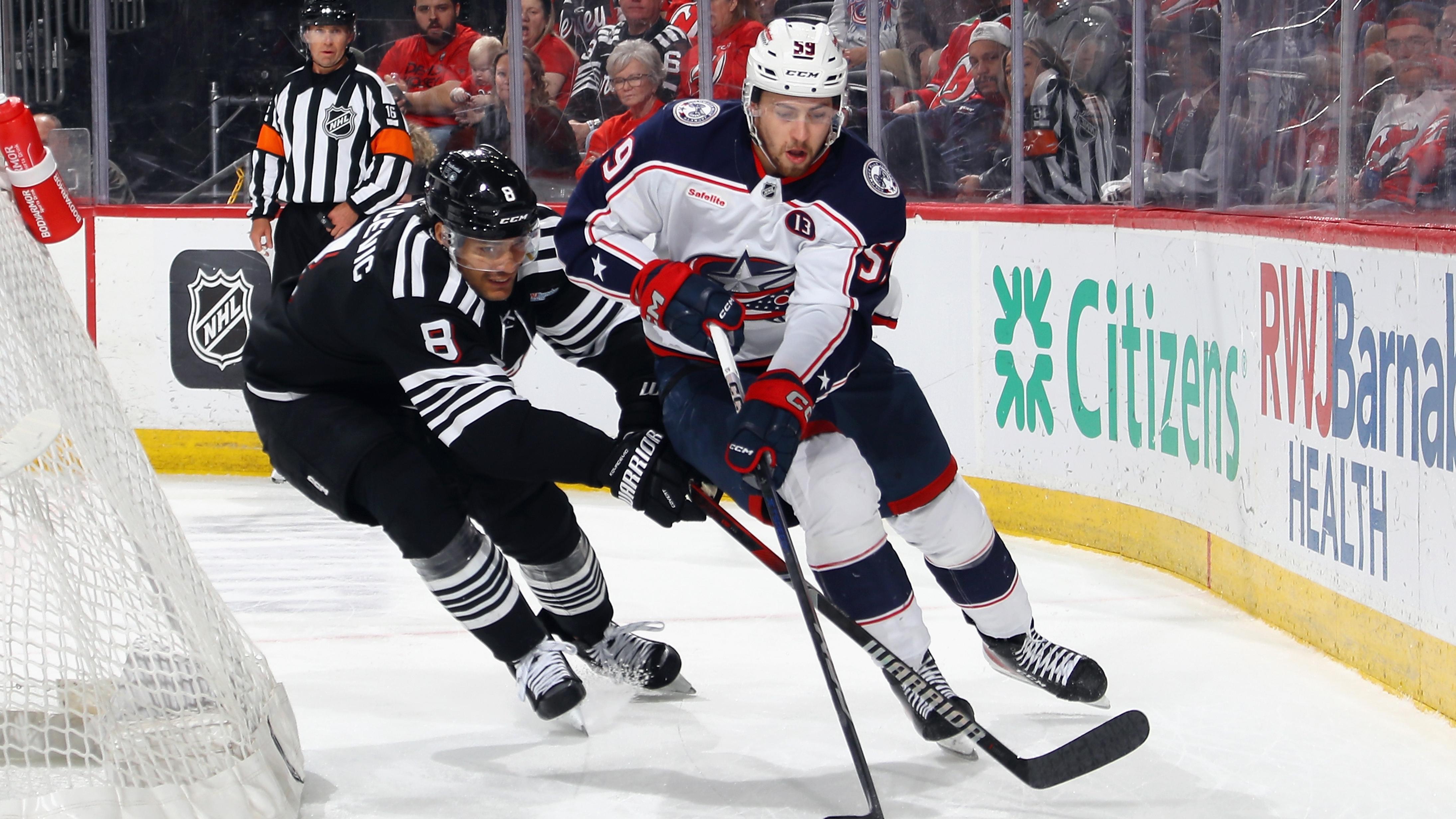 Columbus Blue Jackets v New Jersey Devils