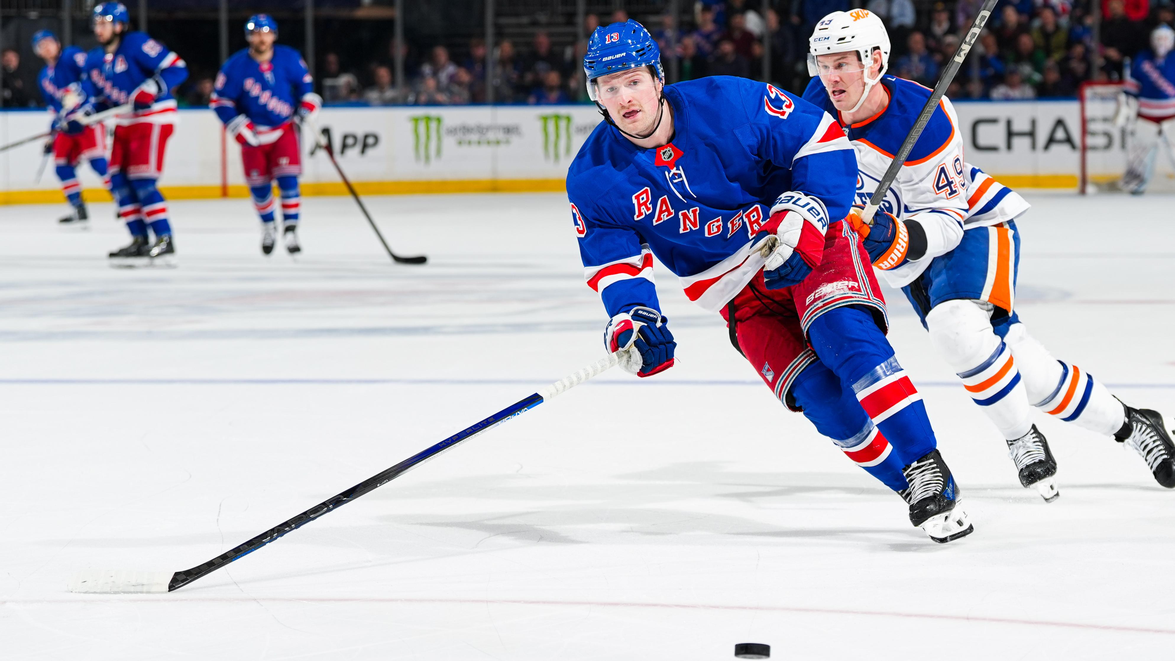 Edmonton Oilers v New York Rangers