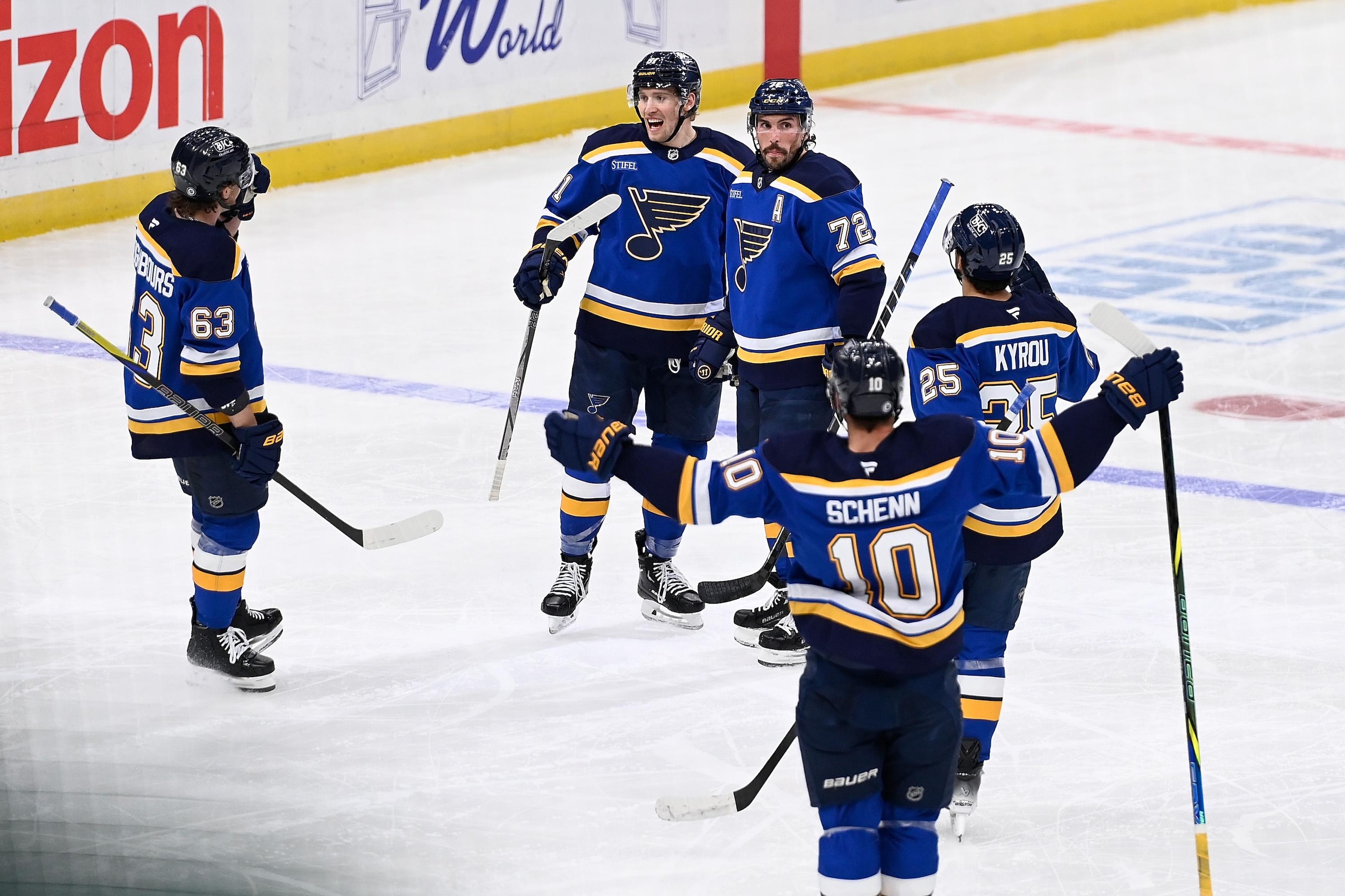 Anaheim Ducks v St Louis Blues