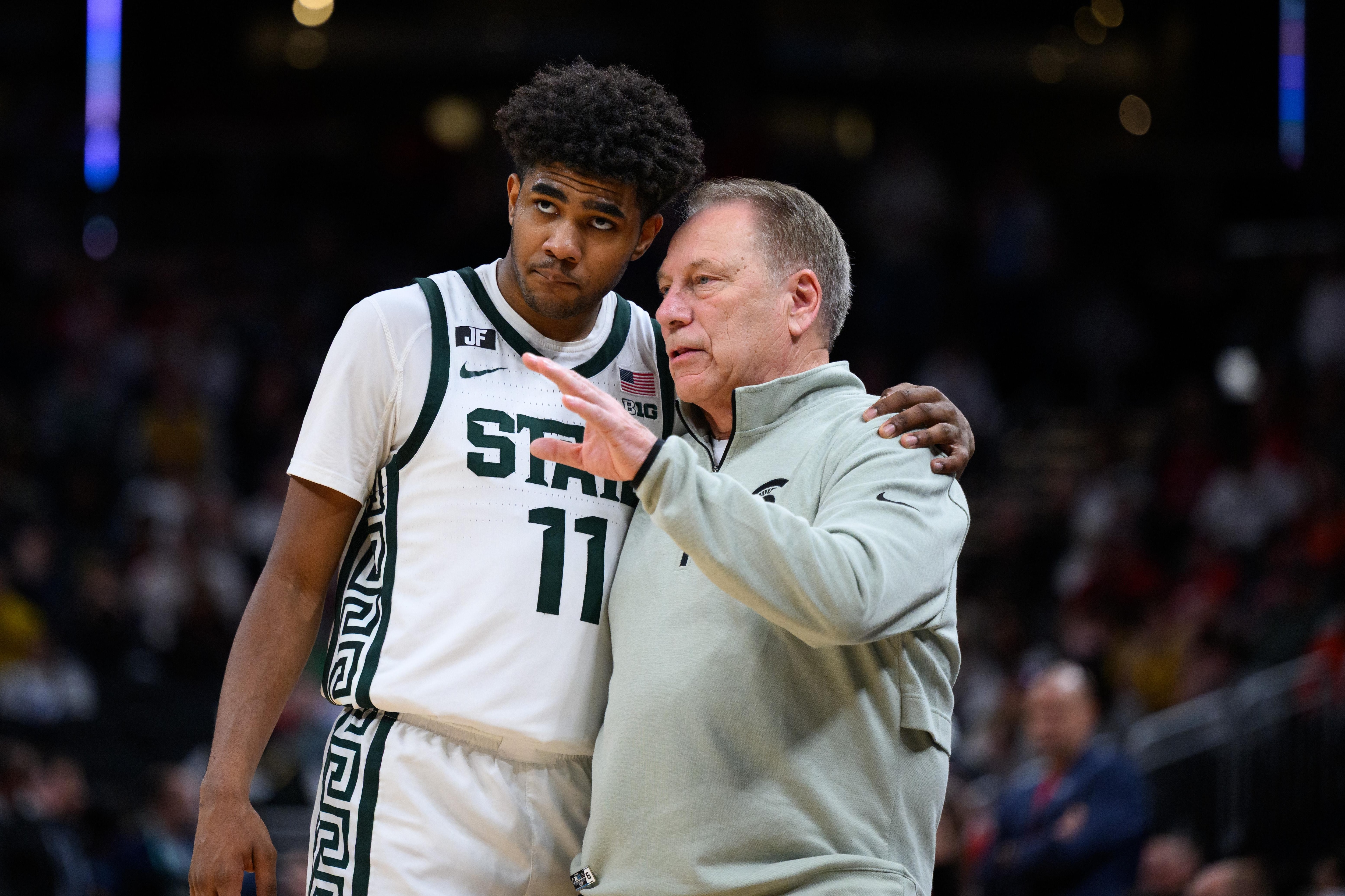 COLLEGE BASKETBALL: MAR 15 Big Ten Tournament Wisconsin vs Michigan State