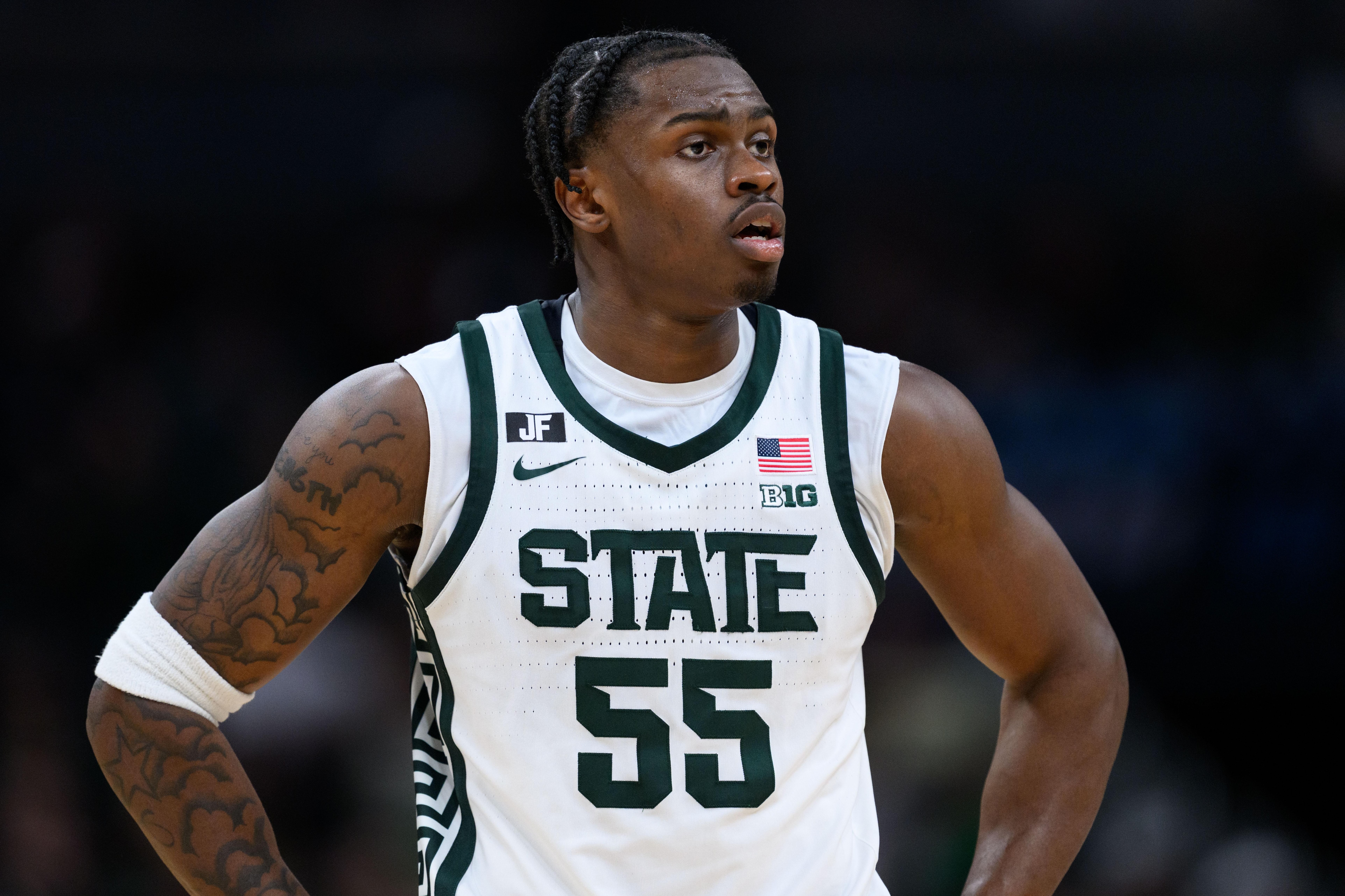 COLLEGE BASKETBALL: MAR 14 Big Ten Tournament Michigan State vs Oregon