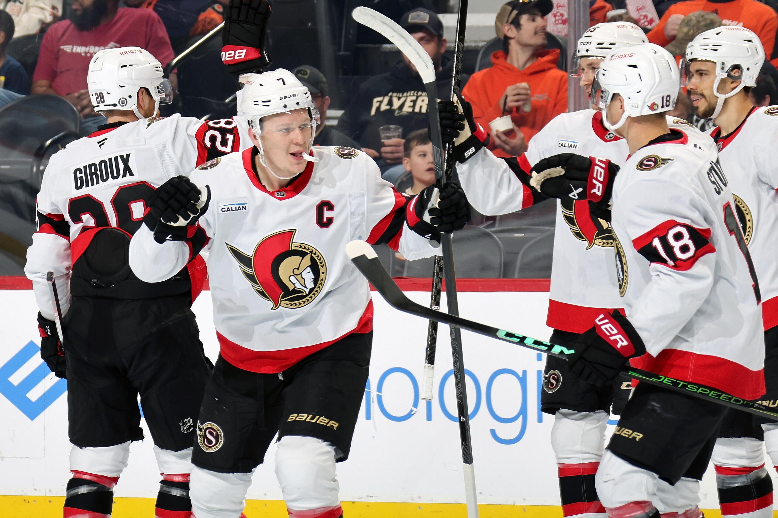 Ottawa Senators v Philadelphia Flyers Ottawa Senators v Philadelphia Flyers