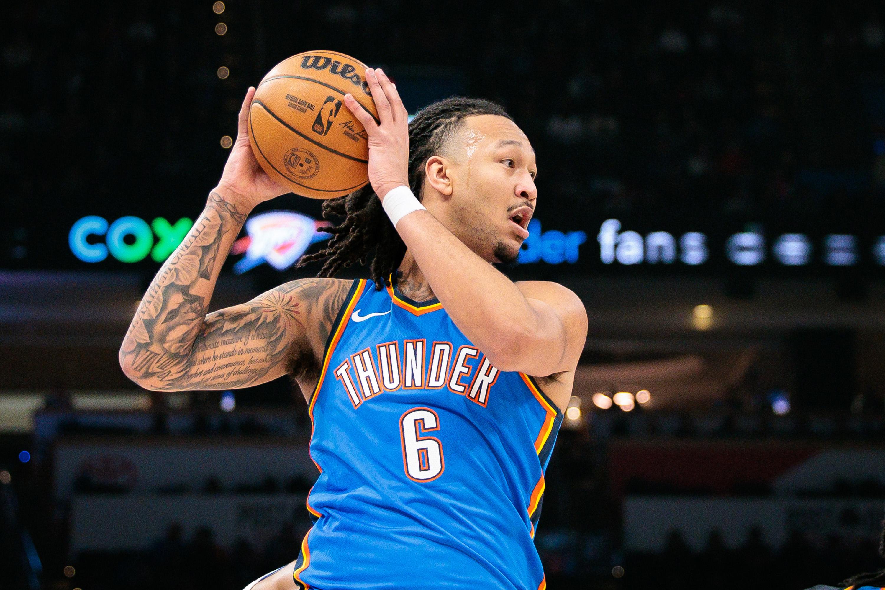 Philadelphia 76ers v Oklahoma City Thunder