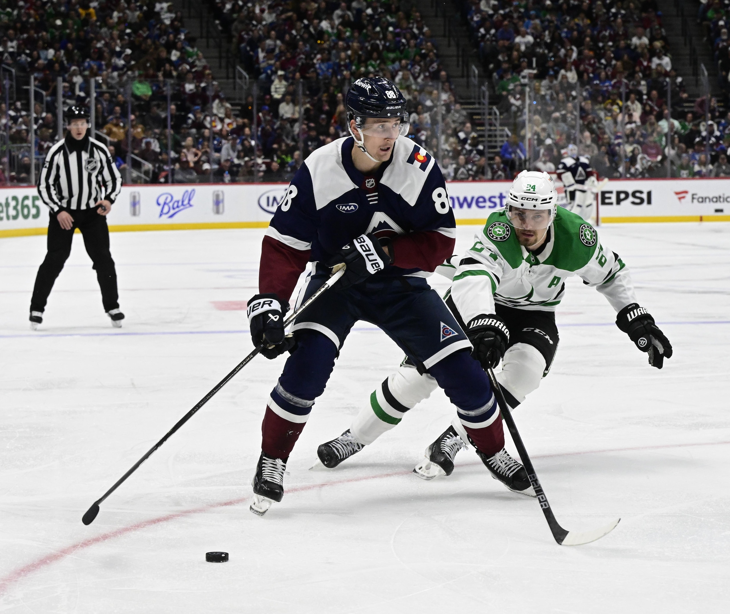 Colorado Avalanche vs Dallas Stars