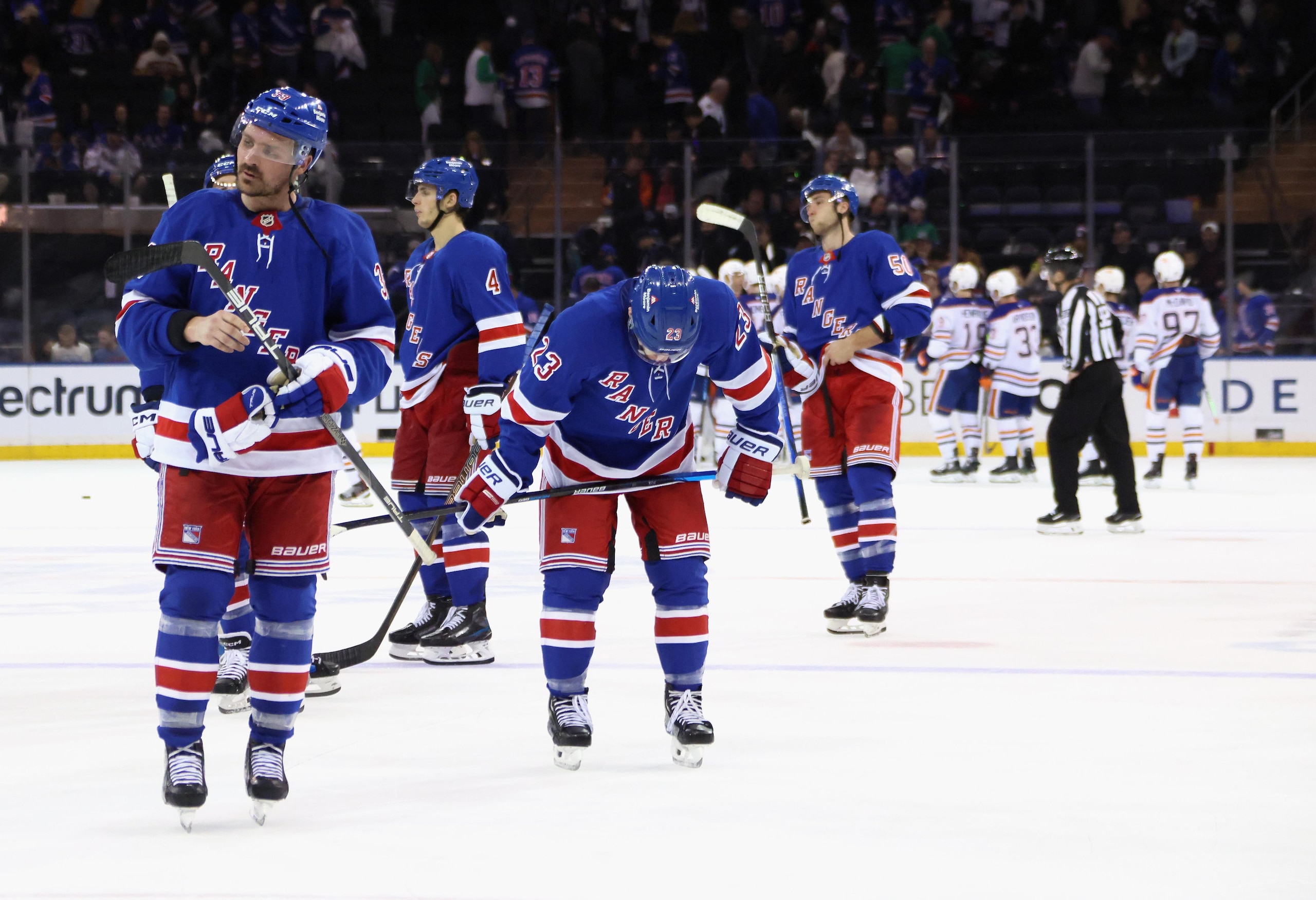 Edmonton Oilers v New York Rangers