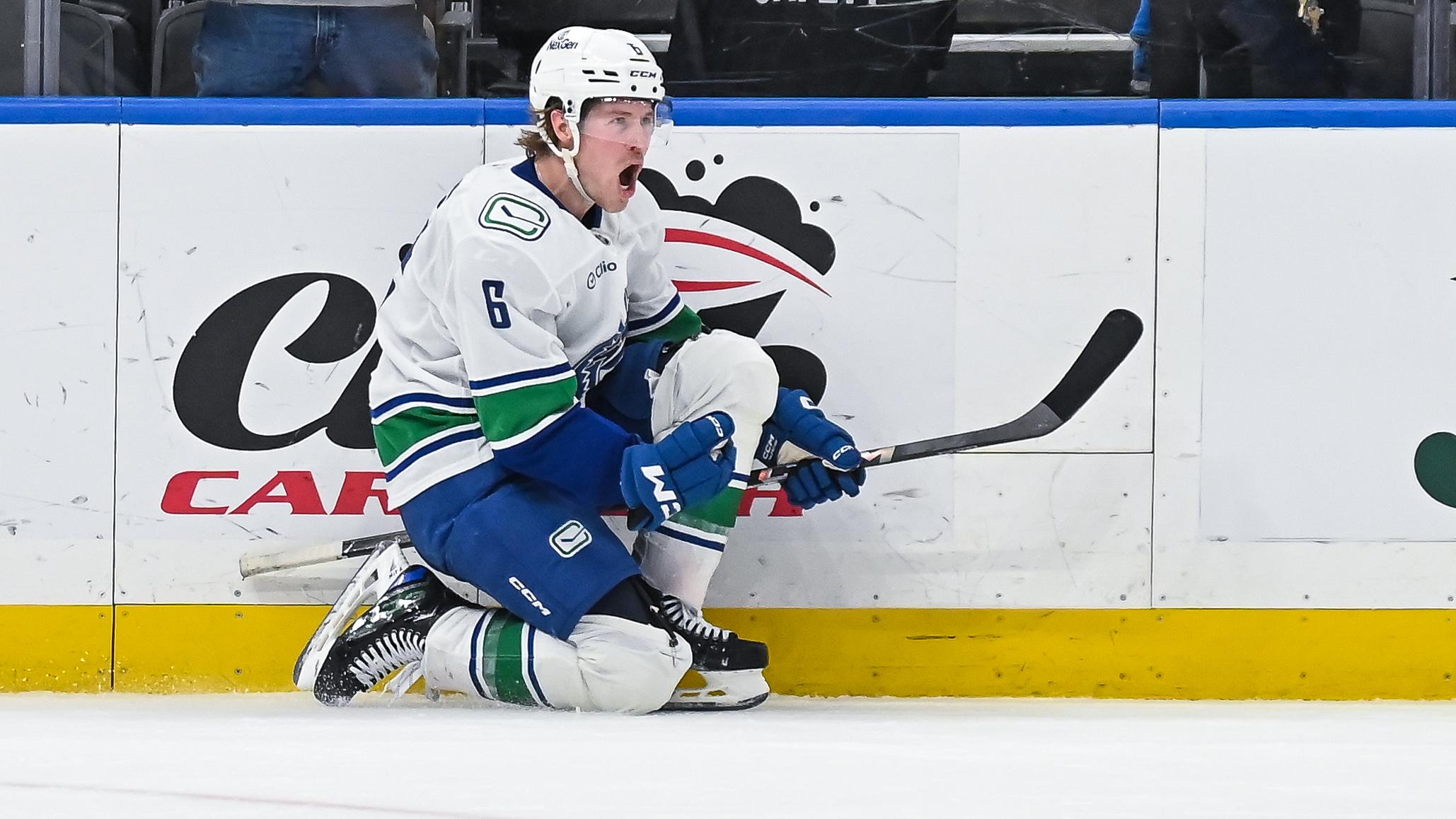 NHL: MAR 20 Canucks at Blues