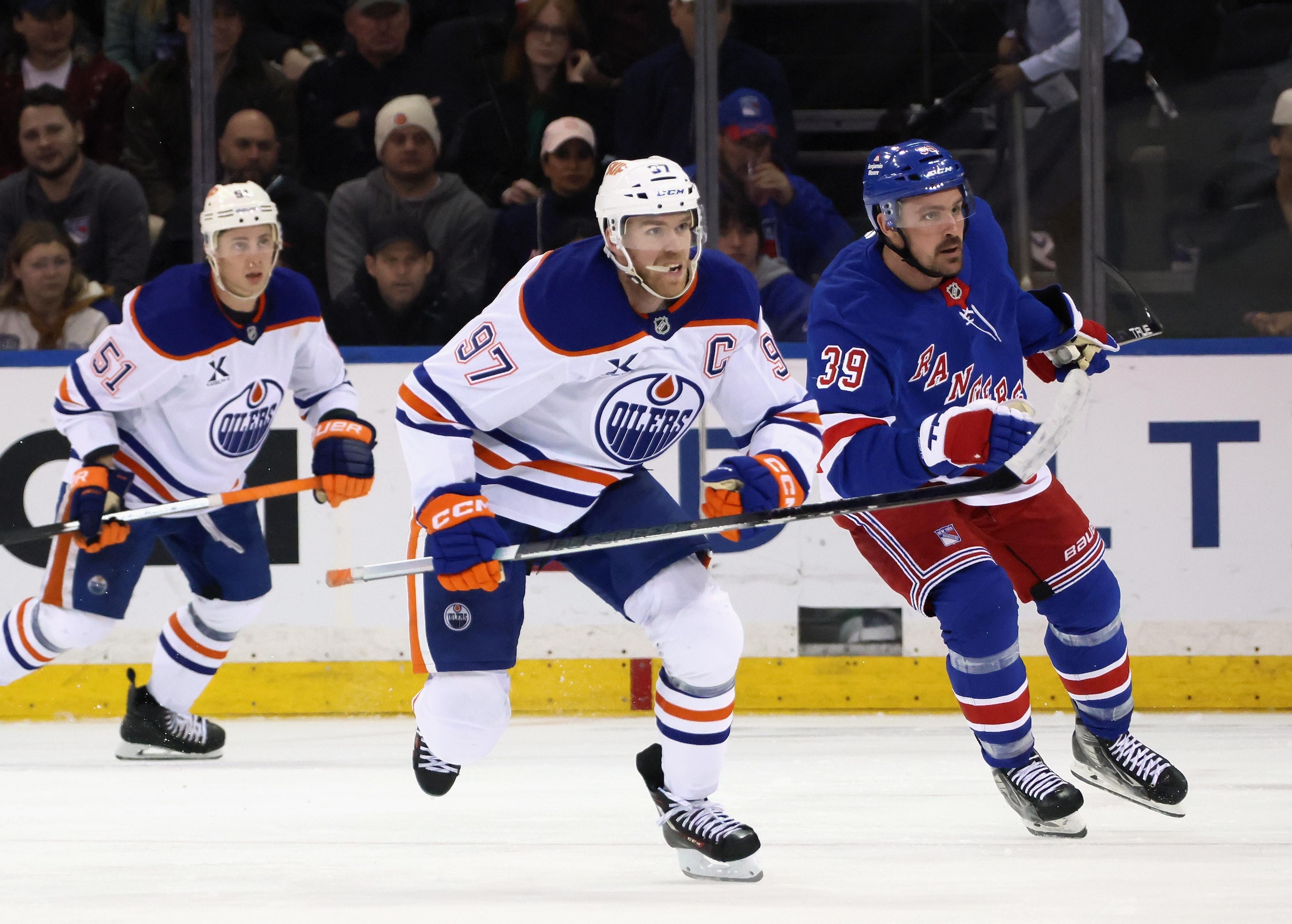 Edmonton Oilers v New York Rangers
