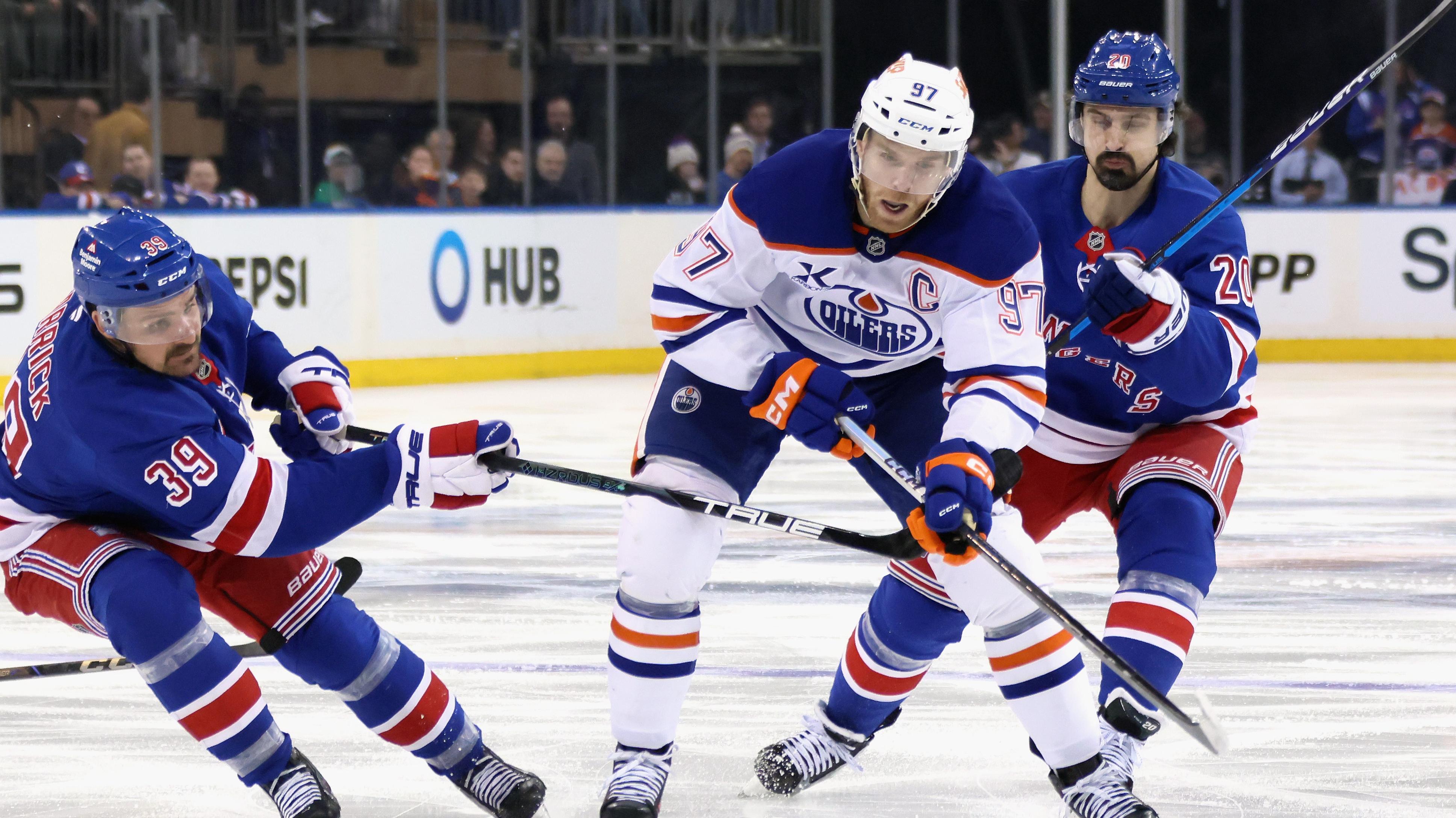 Edmonton Oilers v New York Rangers