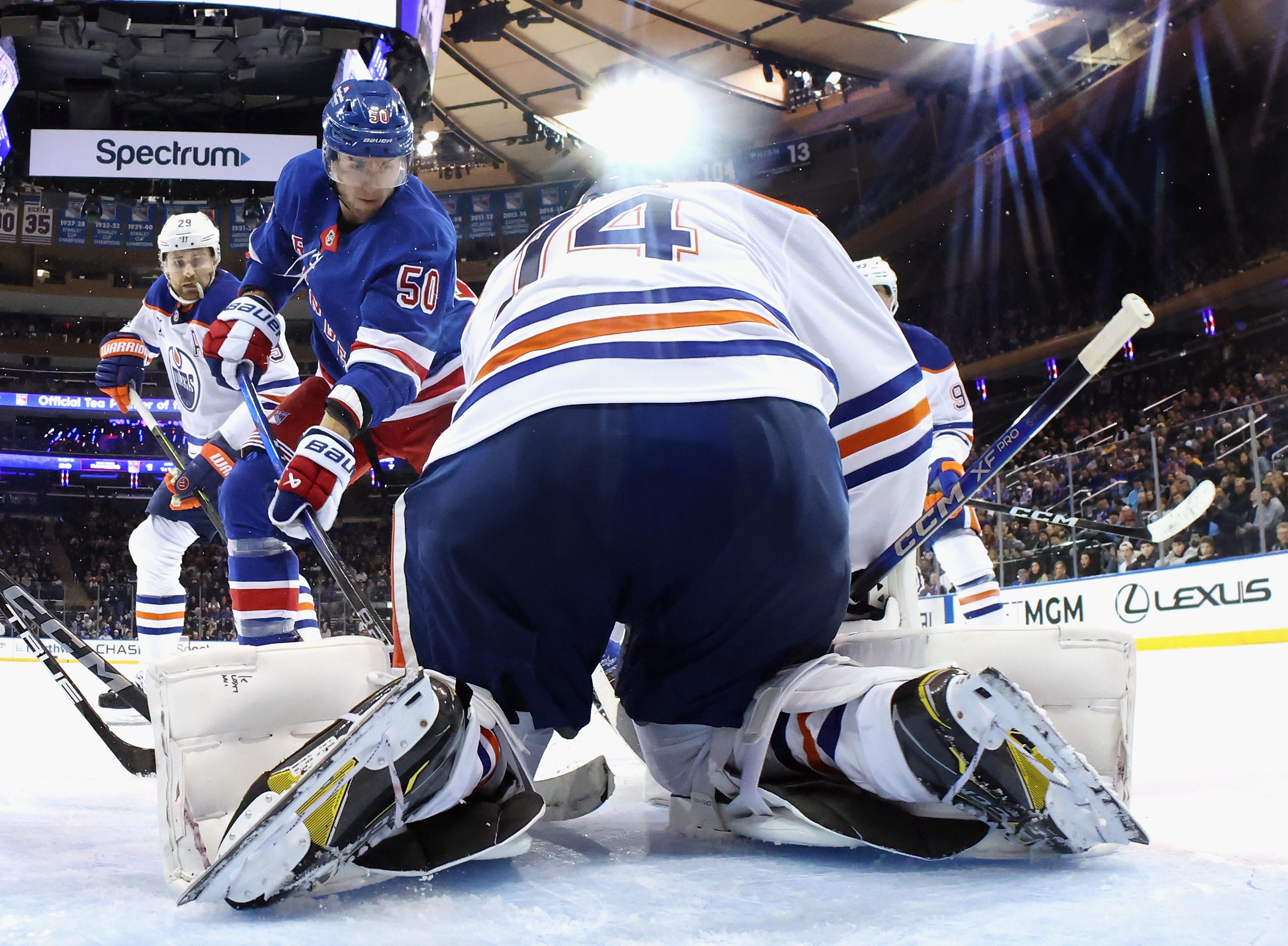 Edmonton Oilers v New York Rangers