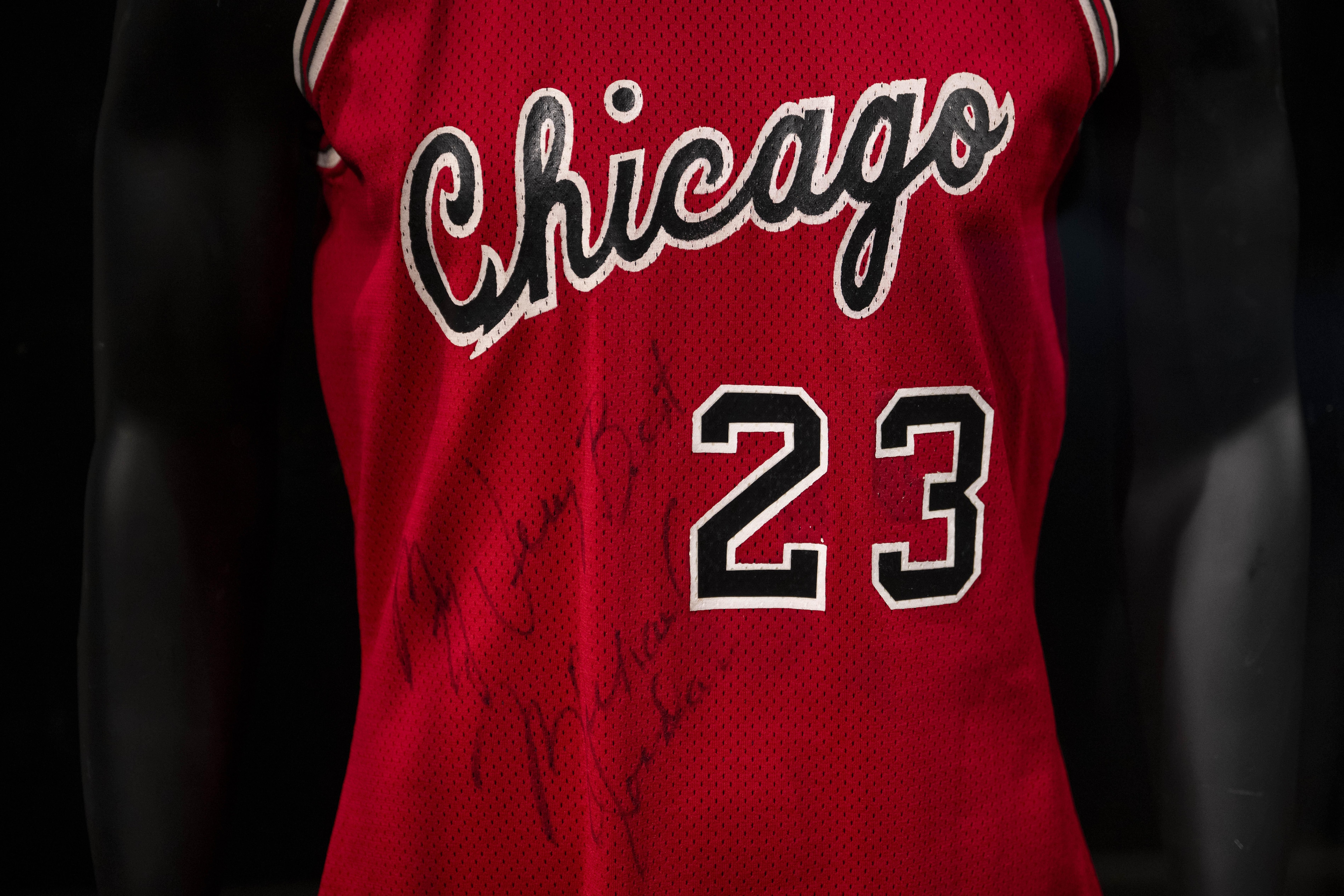 game worn michael jordan