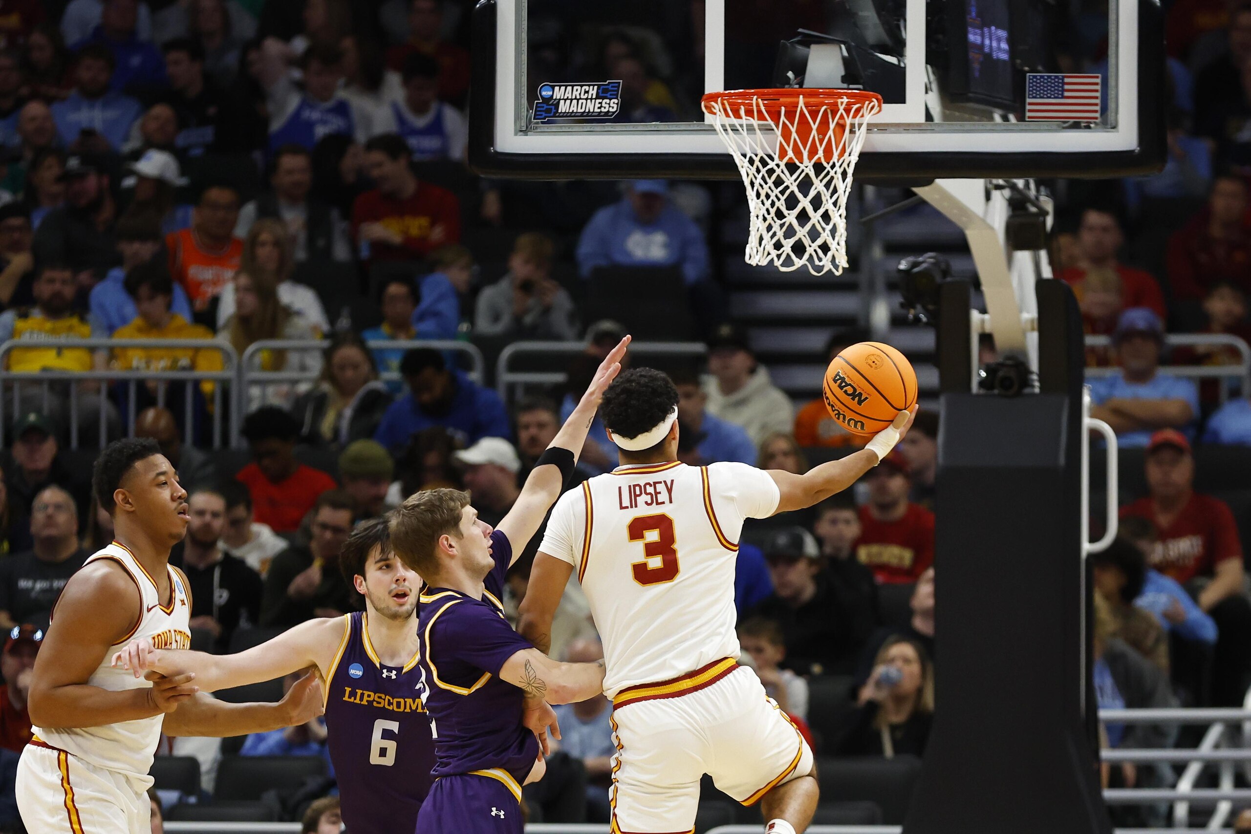 NCAA BASKETBALL: MAR 21 Div I Men's Championship - First Round - Lipscomb vs Iowa State