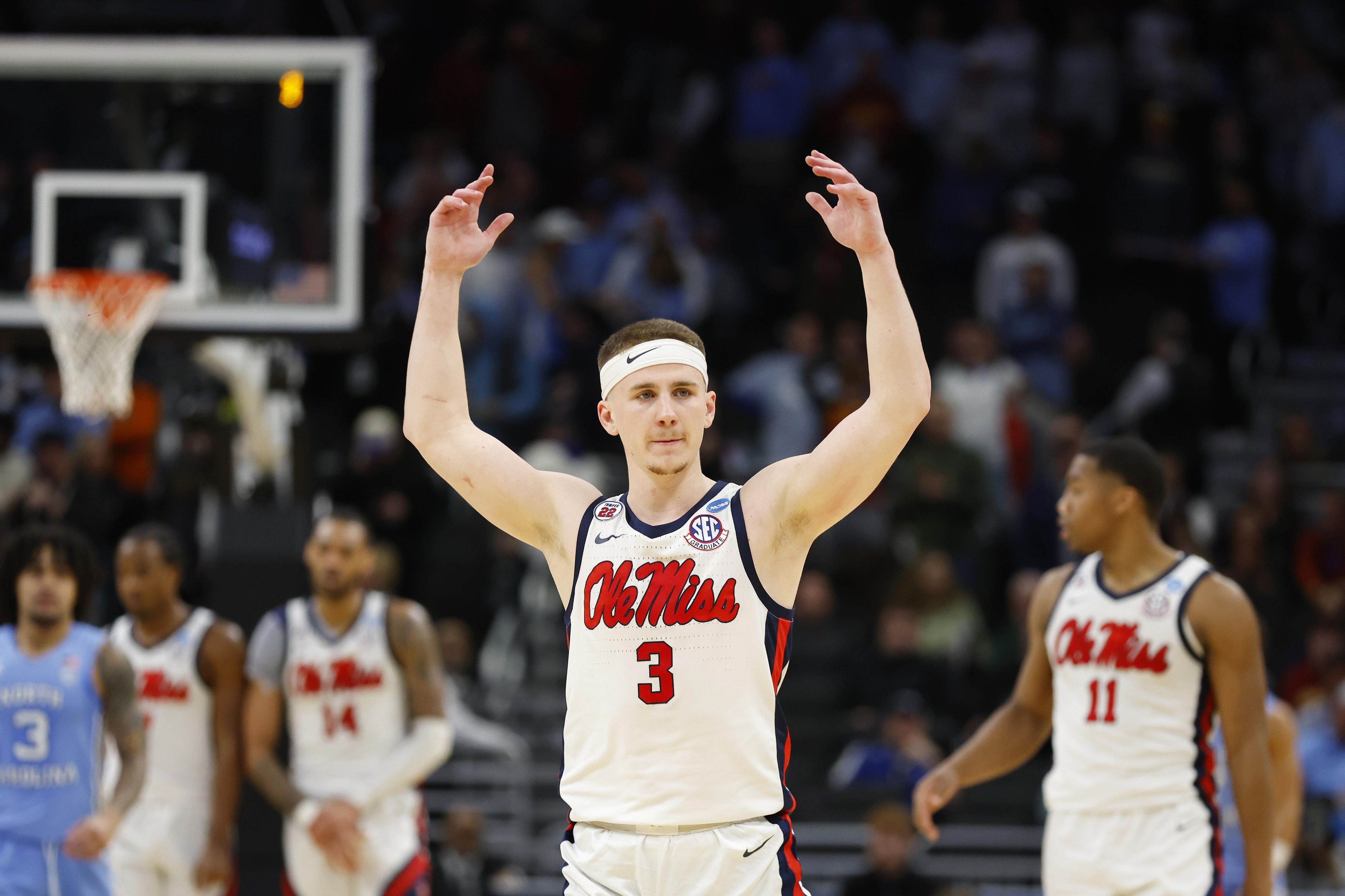 NCAA BASKETBALL: MAR 21 Div I Men's Championship - First Round - North Carolina vs Ole Miss