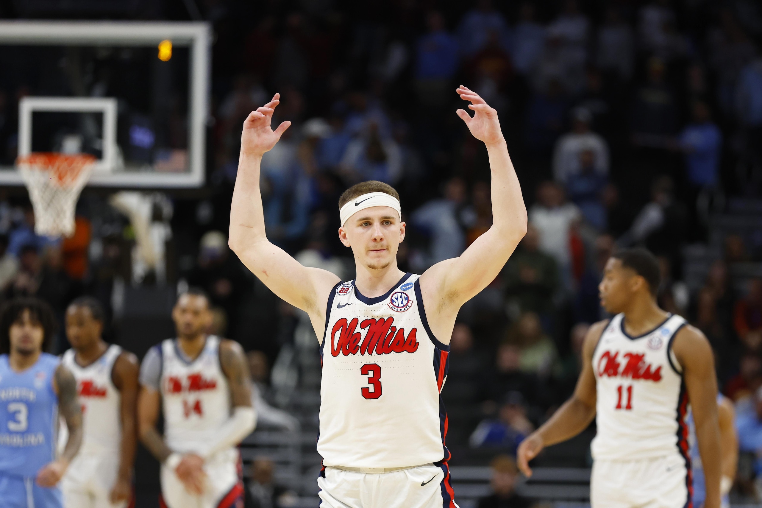 NCAA BASKETBALL: MAR 21 Div I Men's Championship - First Round - North Carolina vs Ole Miss NCAA BASKETBALL: MAR 21 Div I Men's Championship - First Round - North Carolina vs Ole Miss