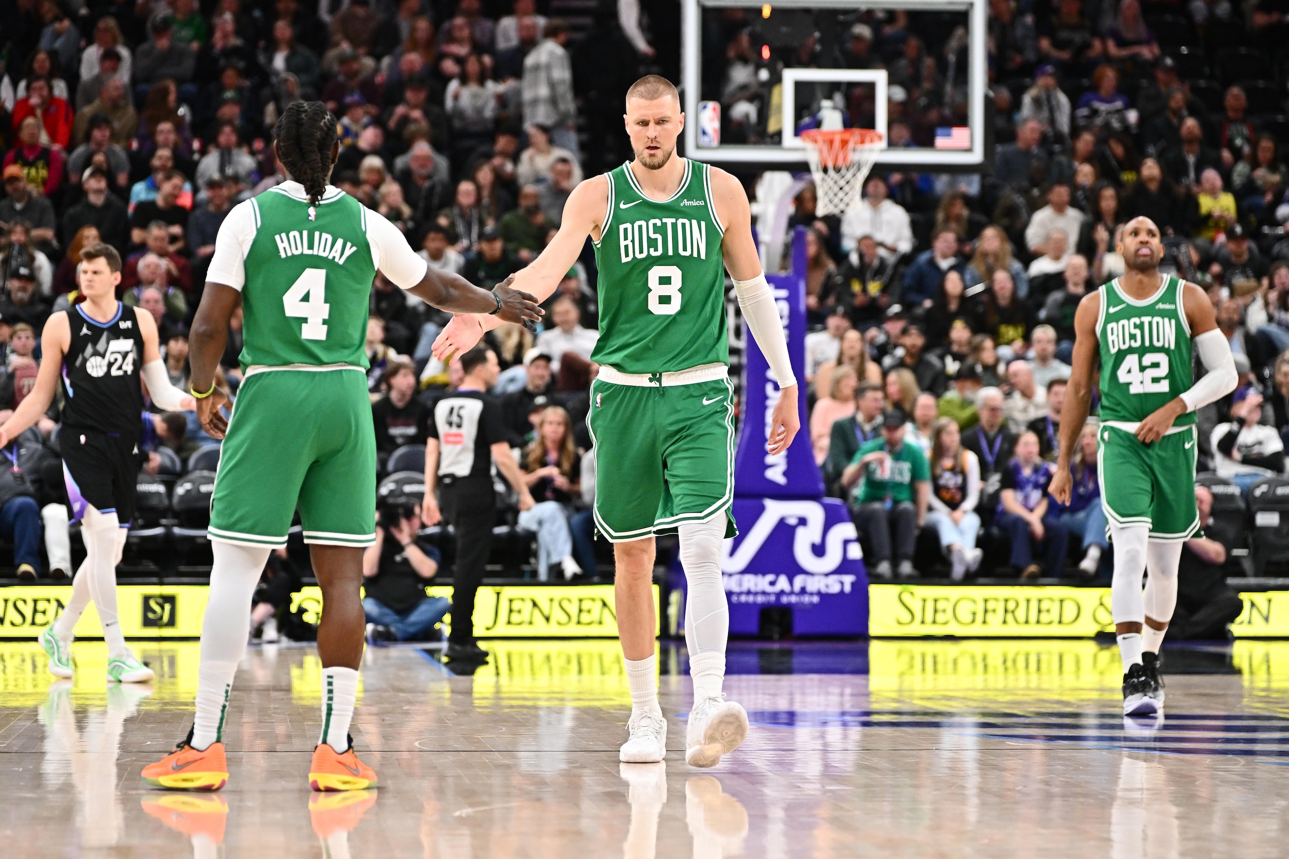 Boston Celtics v Utah Jazz Boston Celtics v Utah Jazz