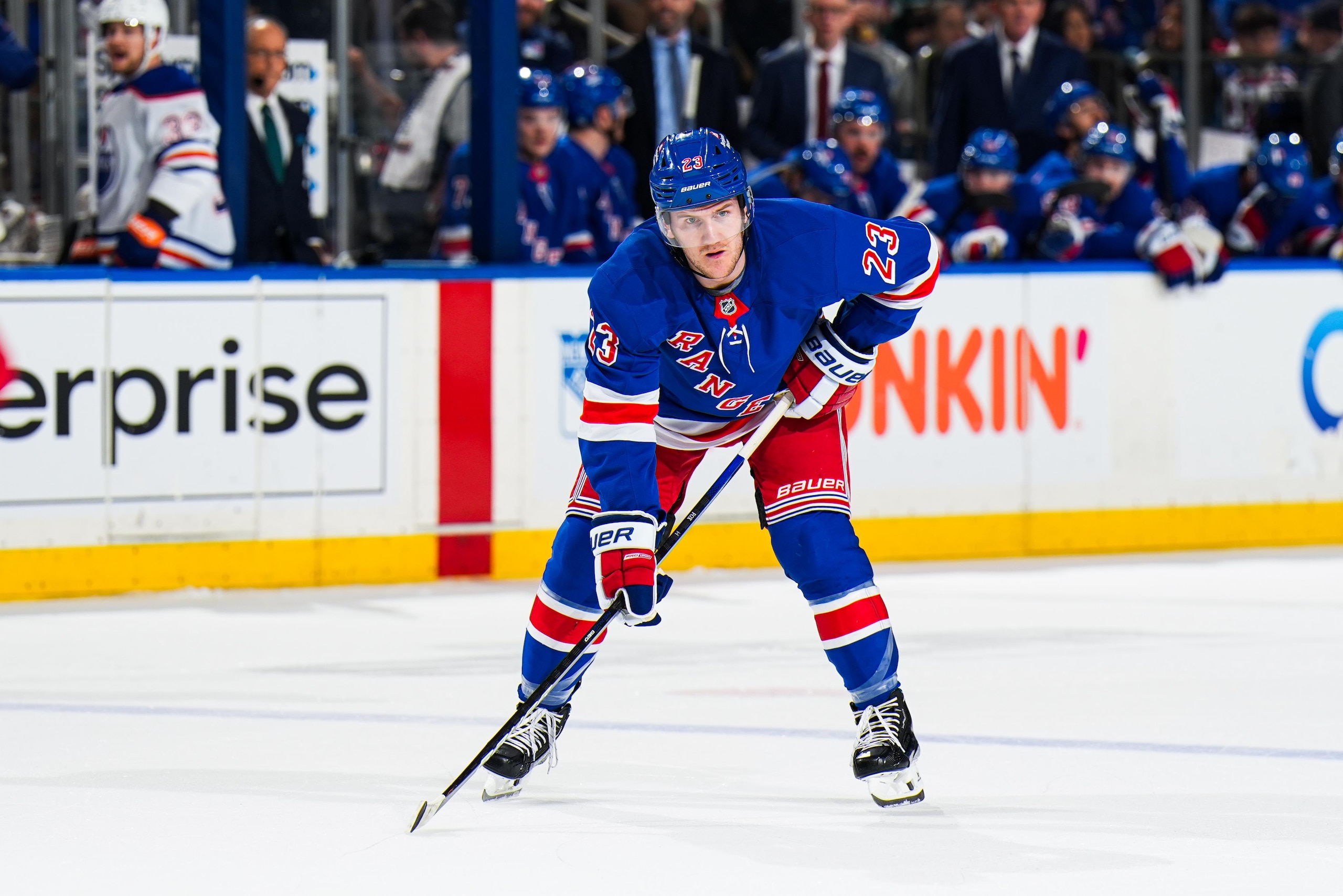 Edmonton Oilers v New York Rangers