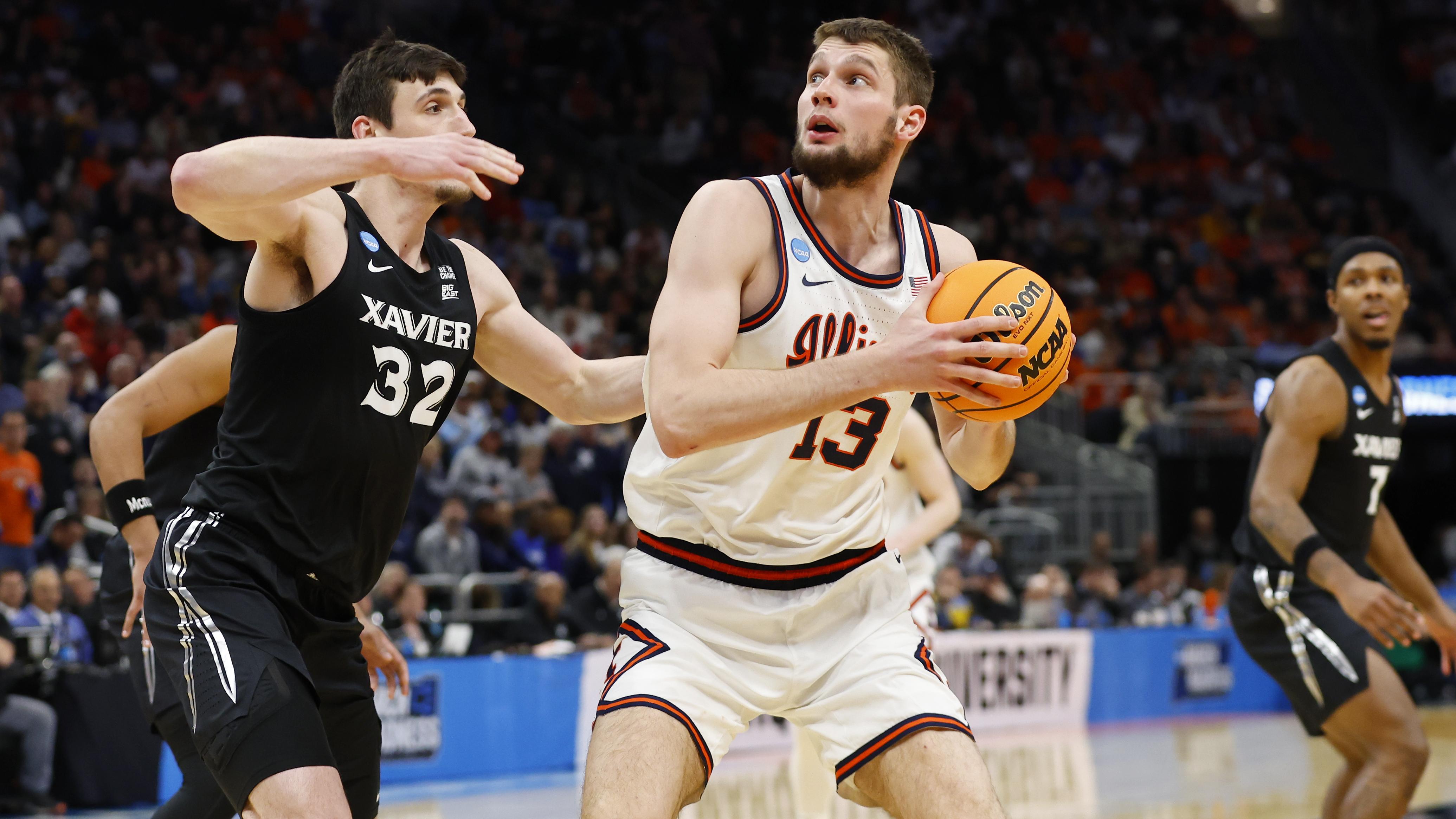 NCAA BASKETBALL: MAR 21 Div I Men's Championship - First Round -  Xavier vs Illinois