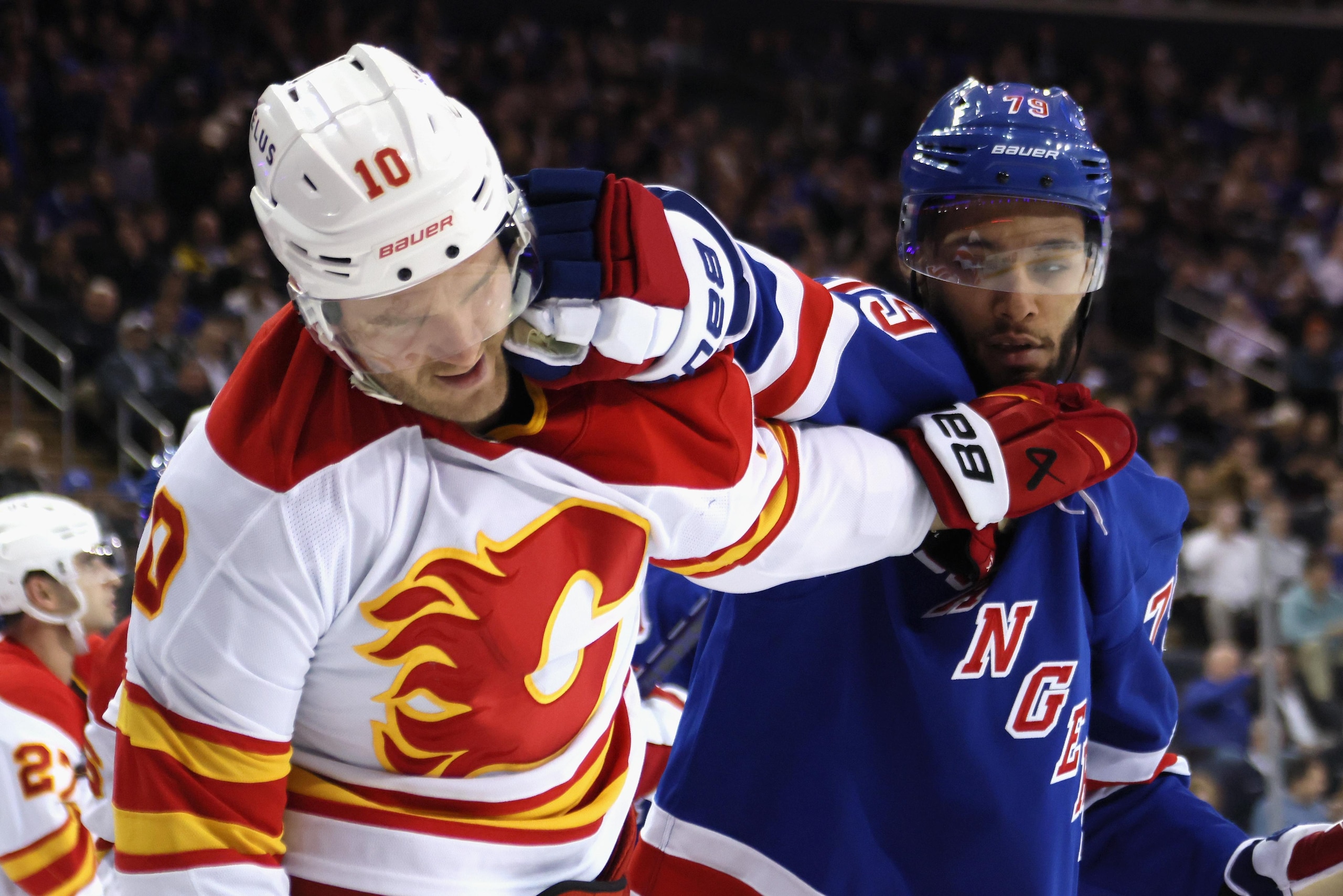 Calgary Flames v New York Rangers