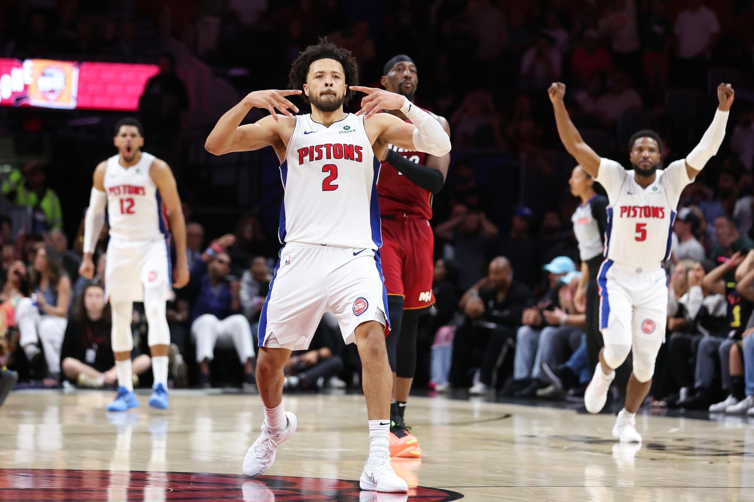 Detroit Pistons v Miami Heat