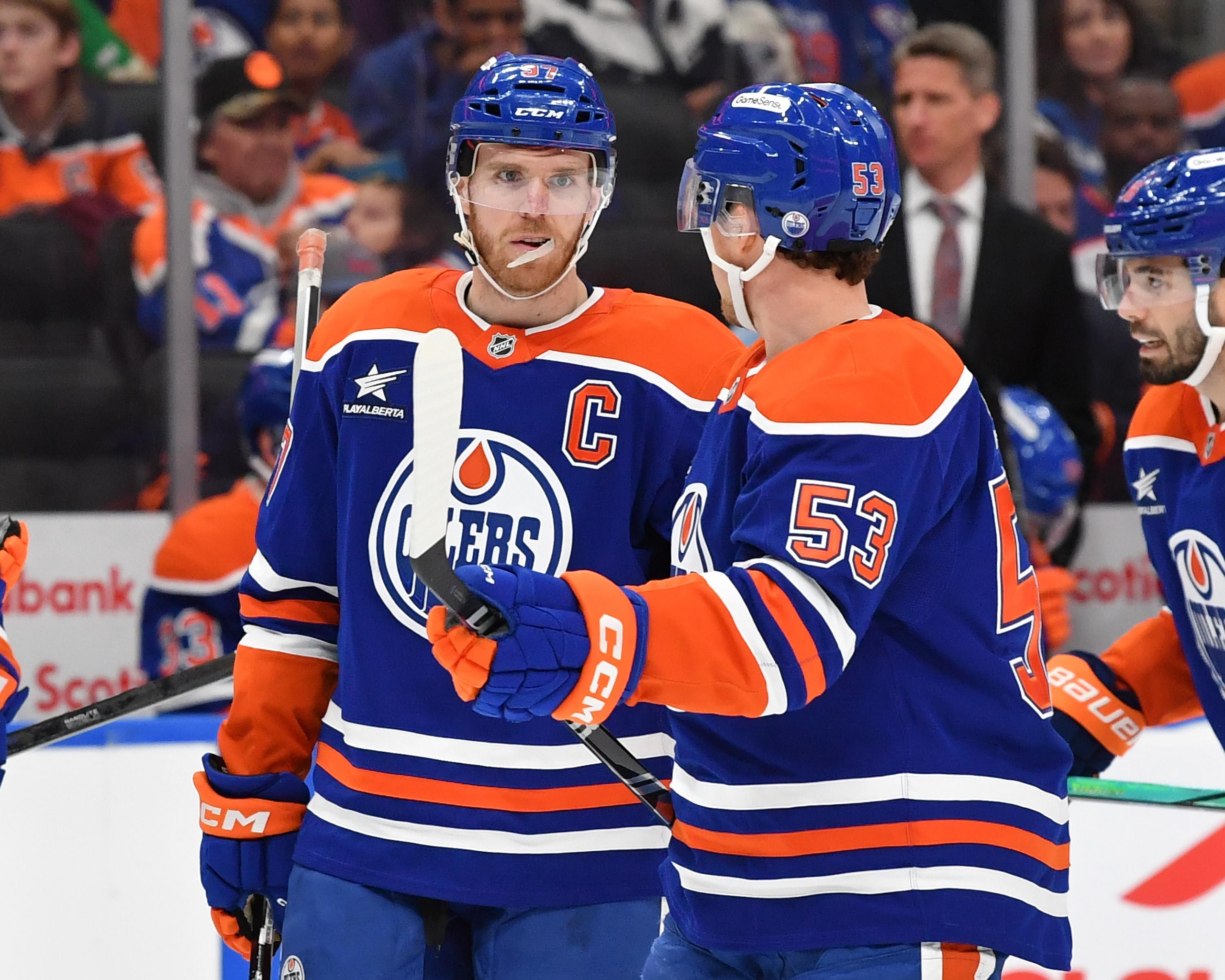 Utah Hockey Club v Edmonton Oilers Utah Hockey Club v Edmonton Oilers
