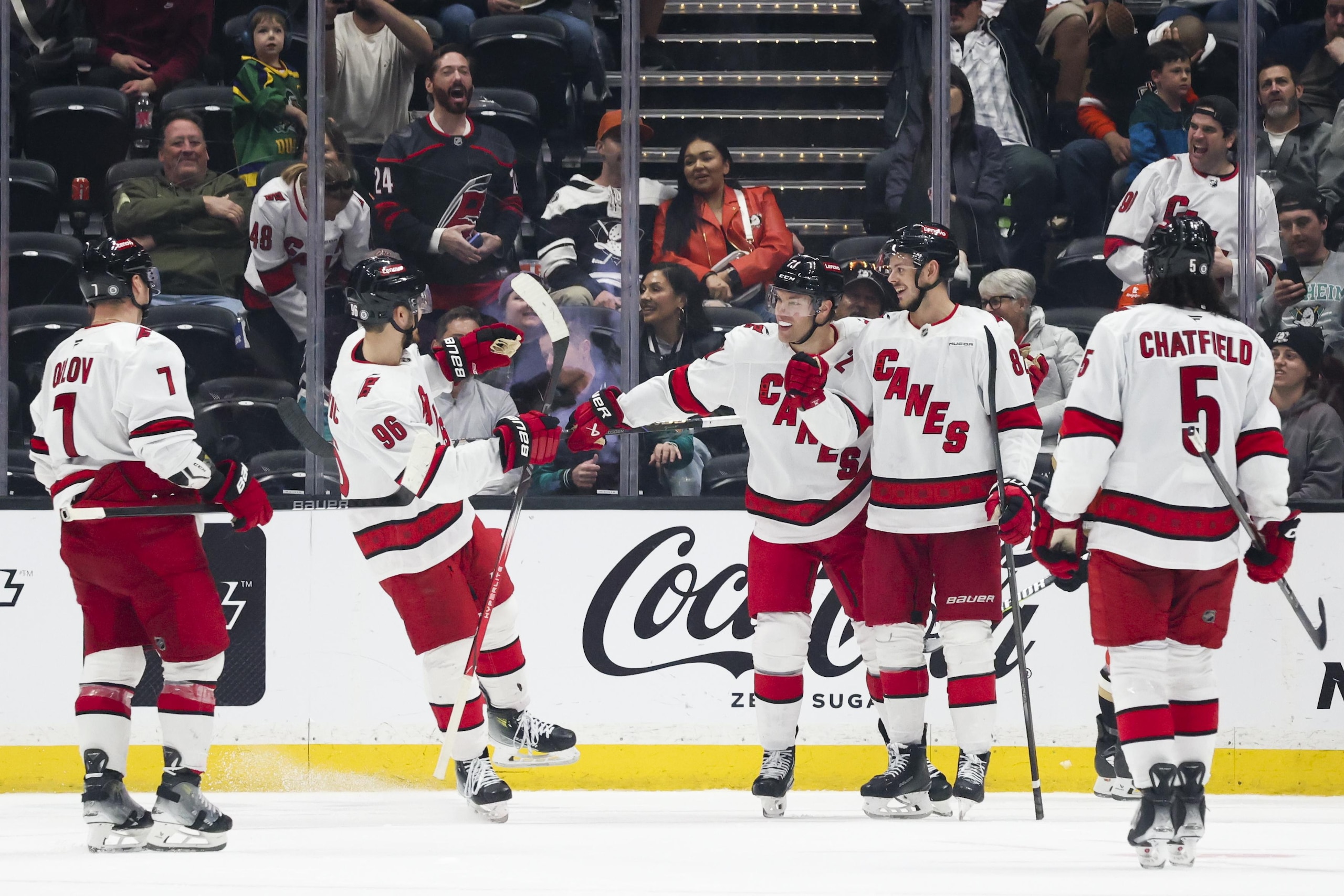 Carolina Hurricanes v Anaheim Ducks Carolina Hurricanes v Anaheim Ducks