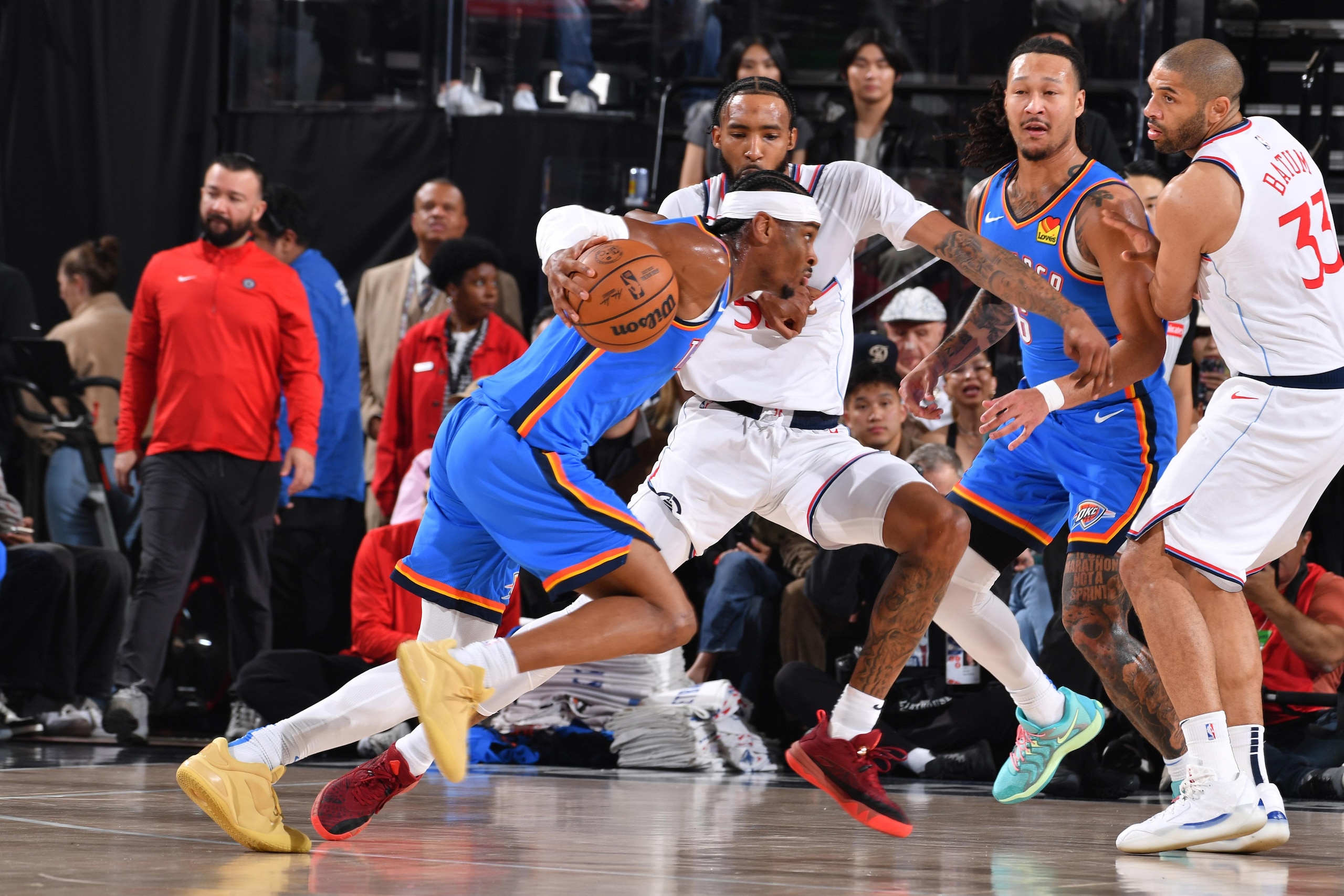 Oklahoma City Thunder v Los Angeles Clippers