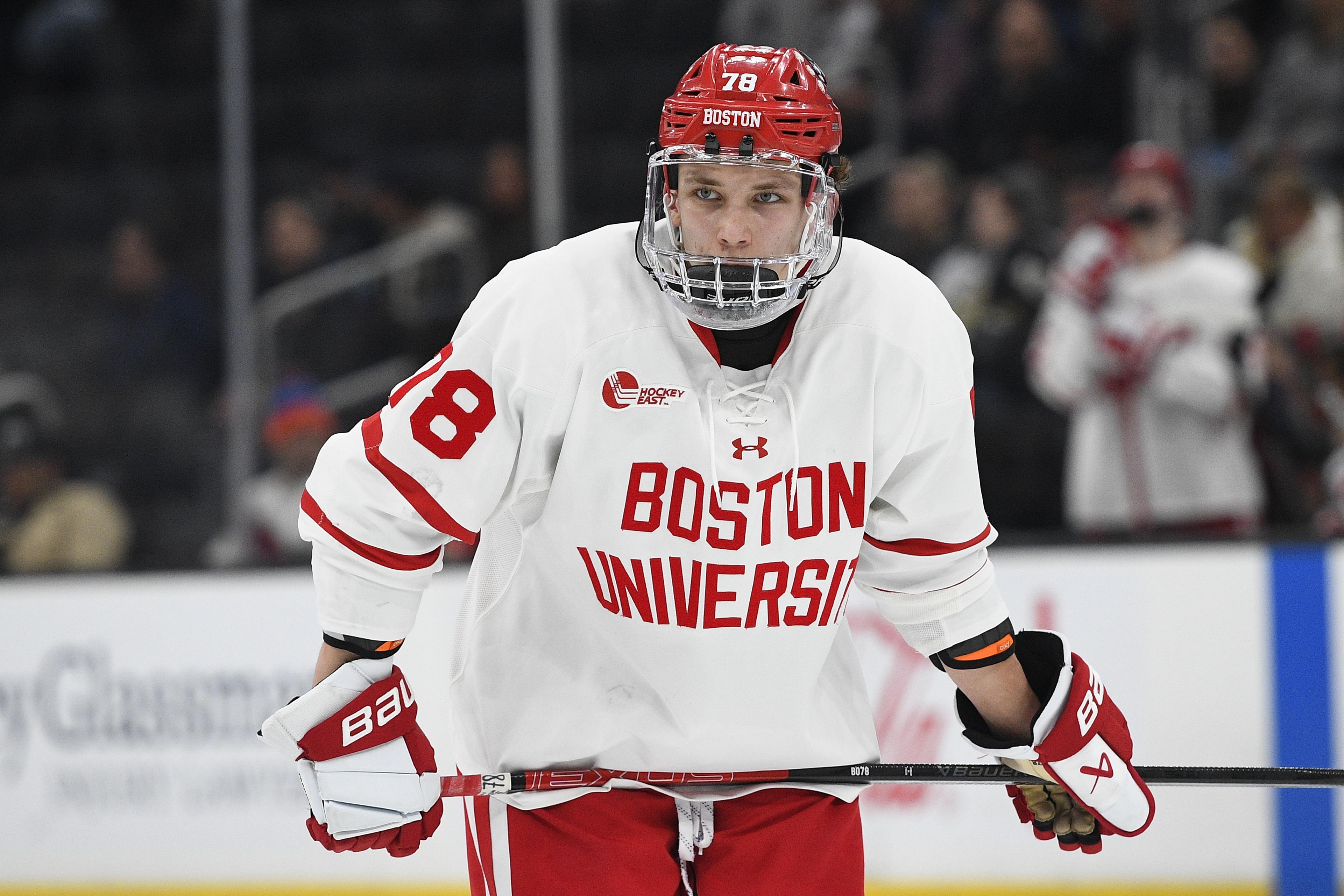 COLLEGE HOCKEY: MAR 17 Hockey East Semifinals - Boston University v UConn