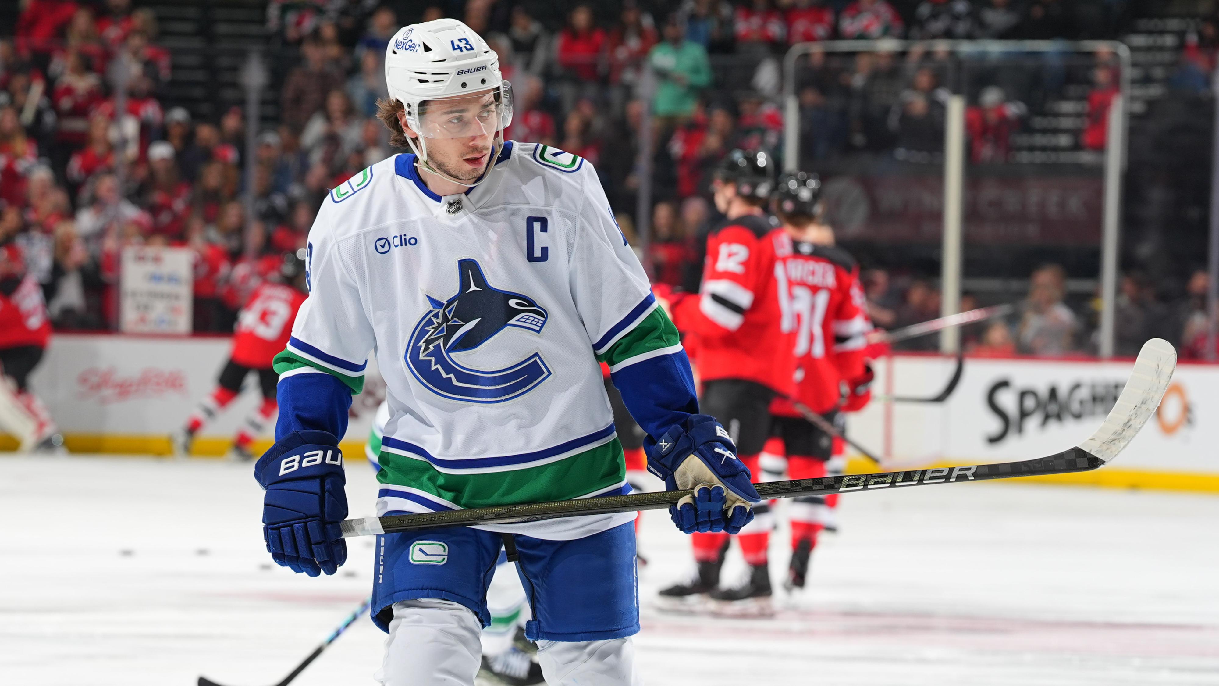 Vancouver Canucks v New Jersey Devils