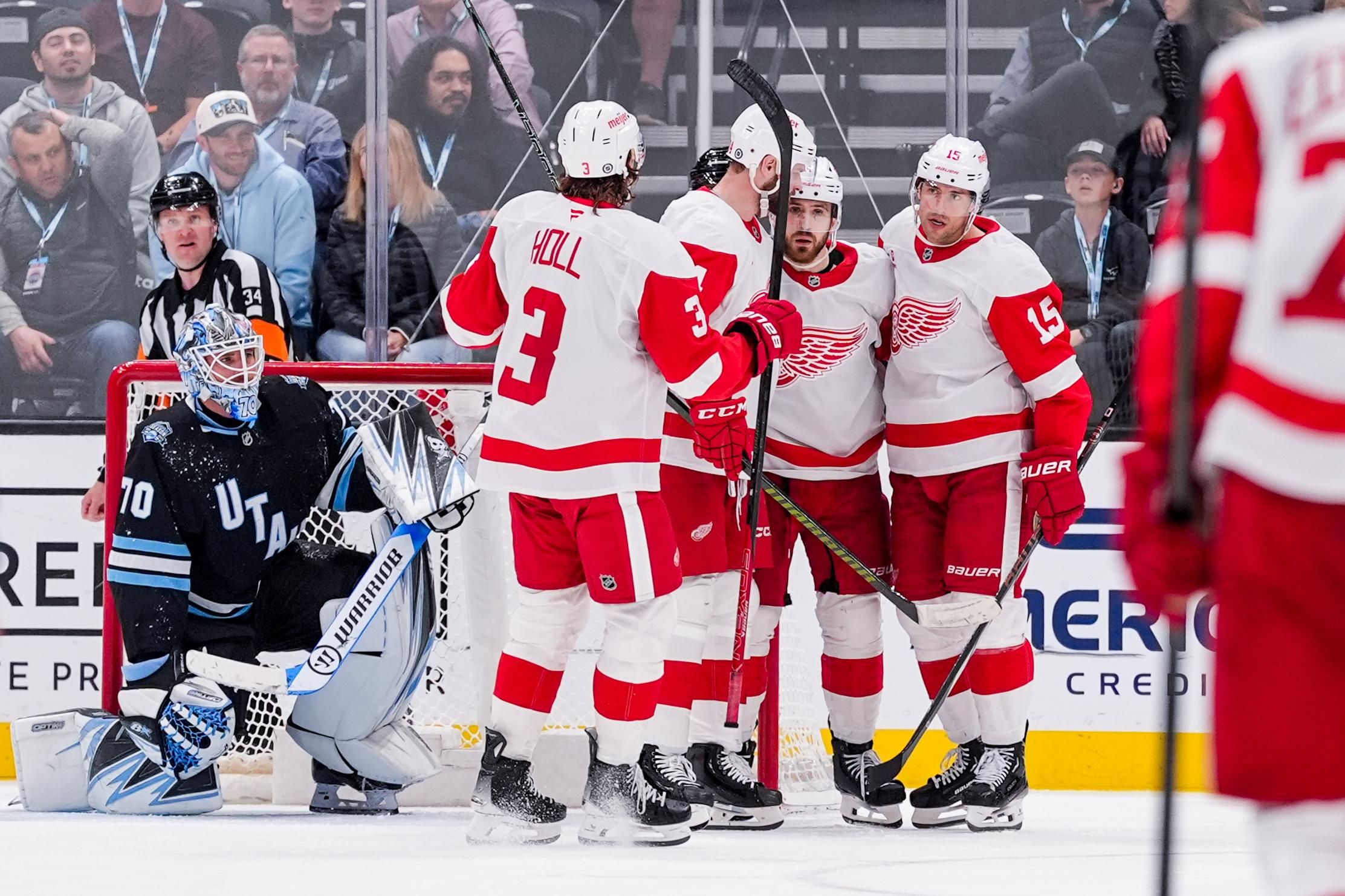 Detroit Red Wings v Utah Hockey Club