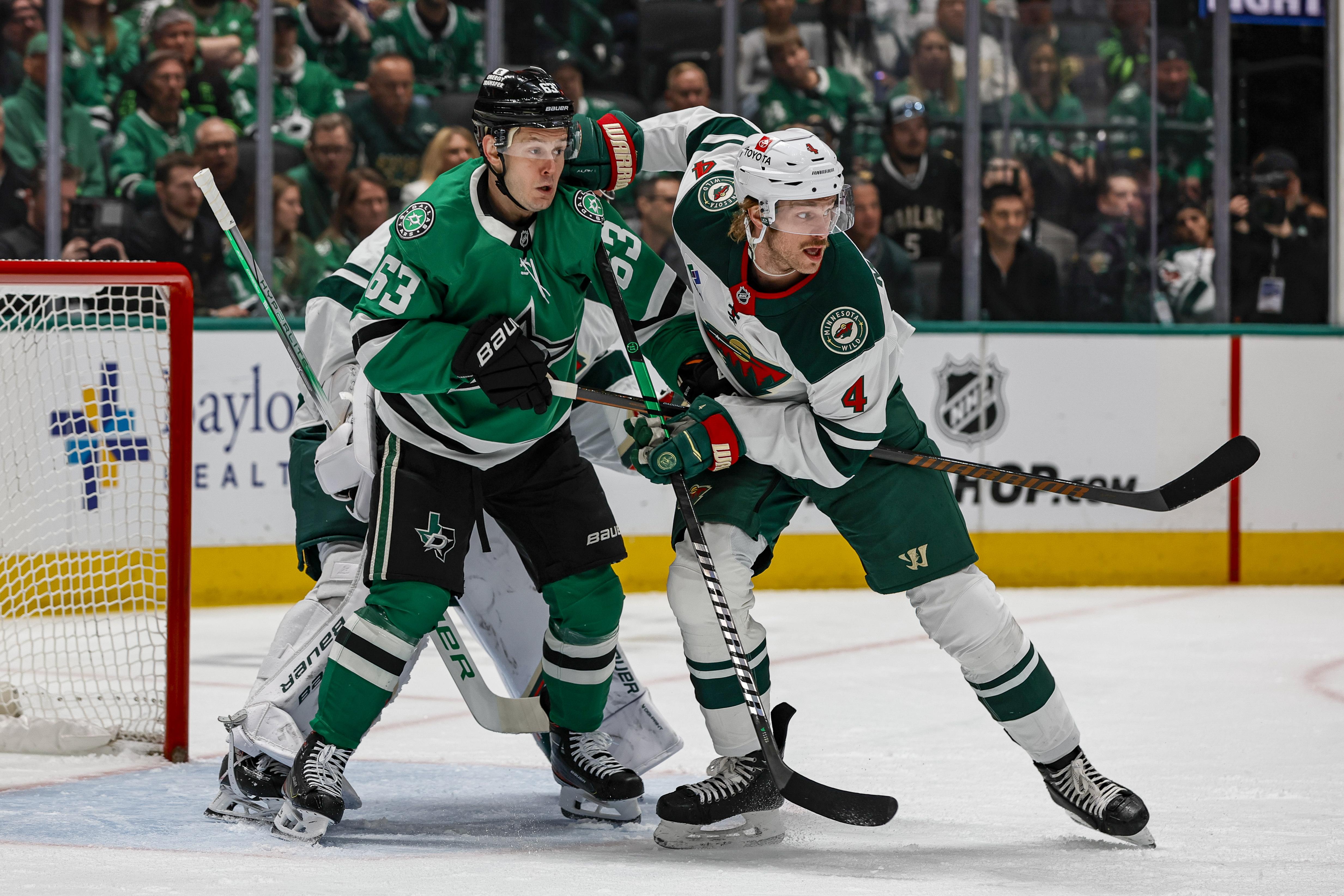 NHL: MAR 24 Wild at Stars