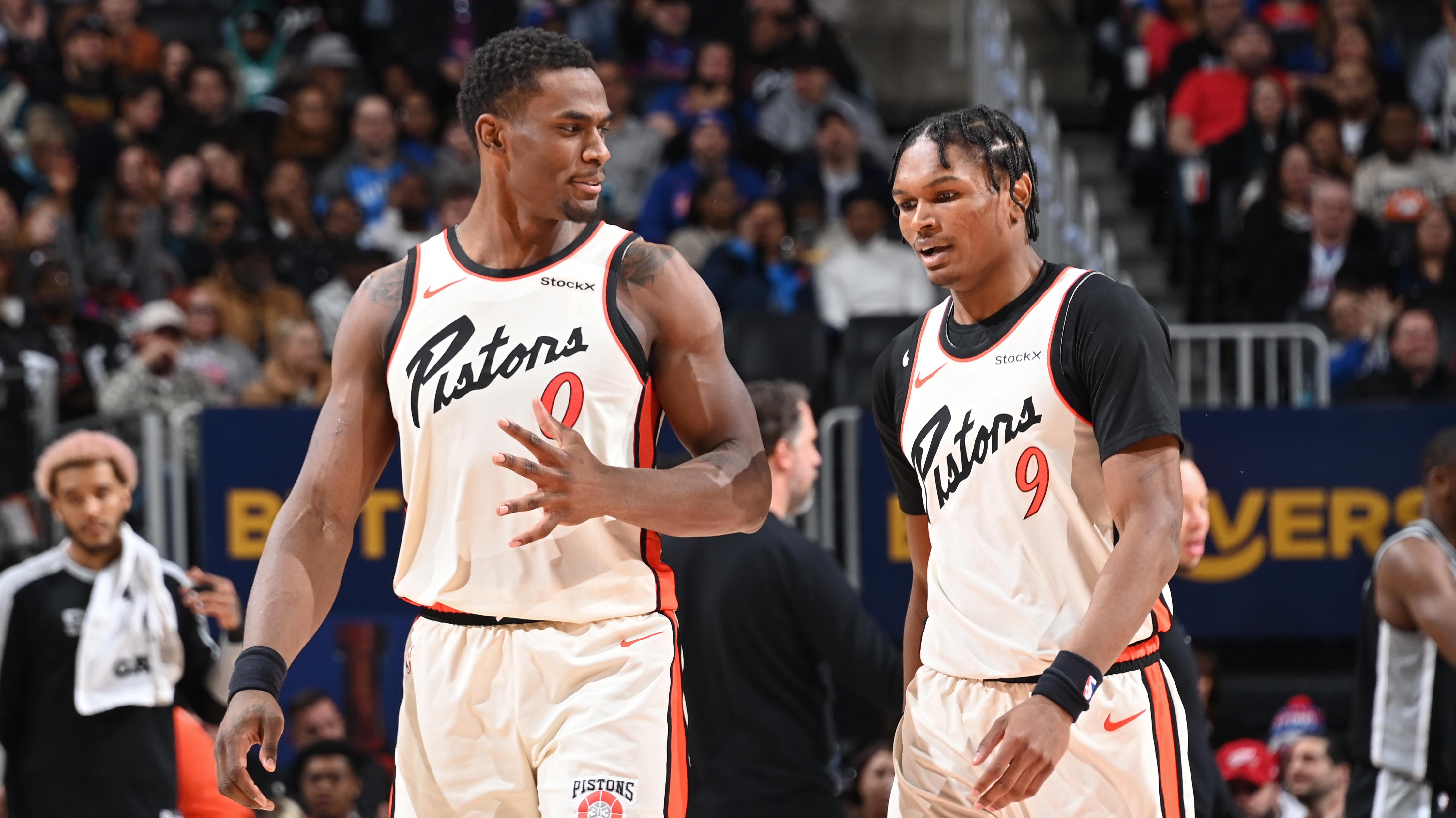 San Antonio Spurs v Detroit Pistons