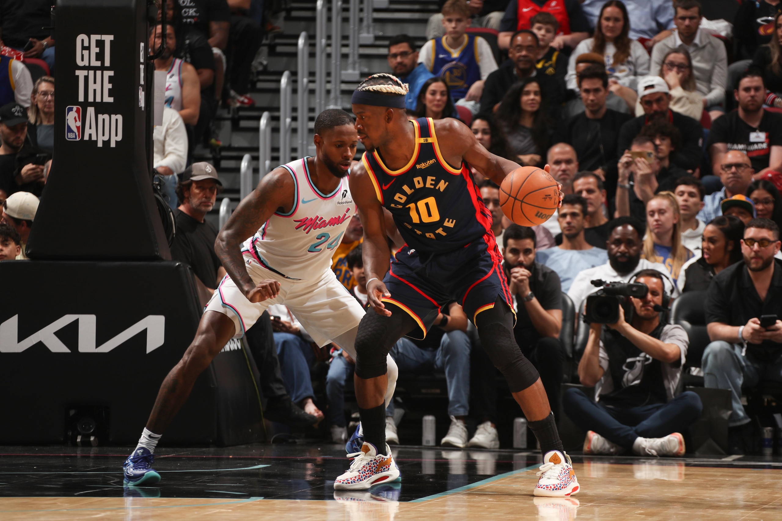 Golden State Warriors v Miami Heat
