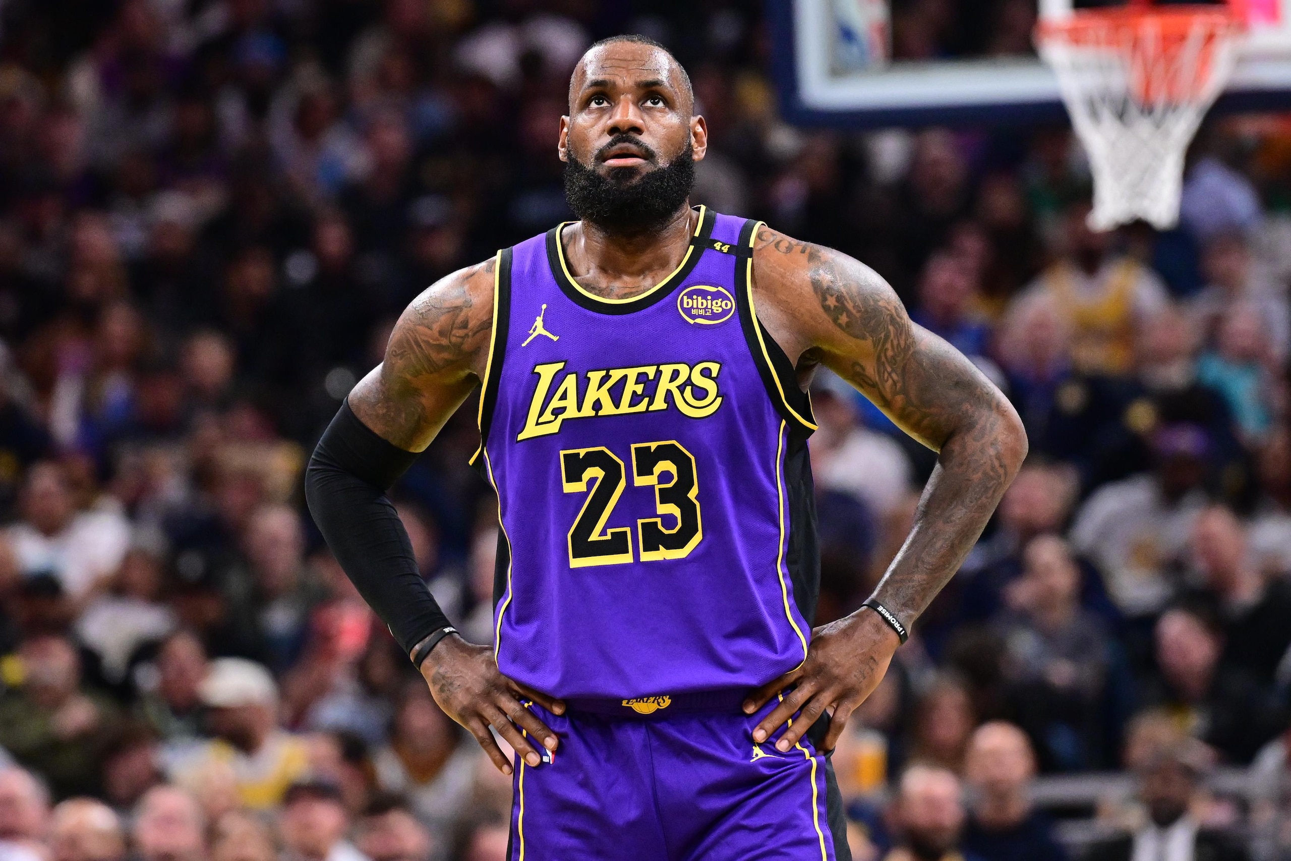 Los Angeles Lakers v Indiana Pacers