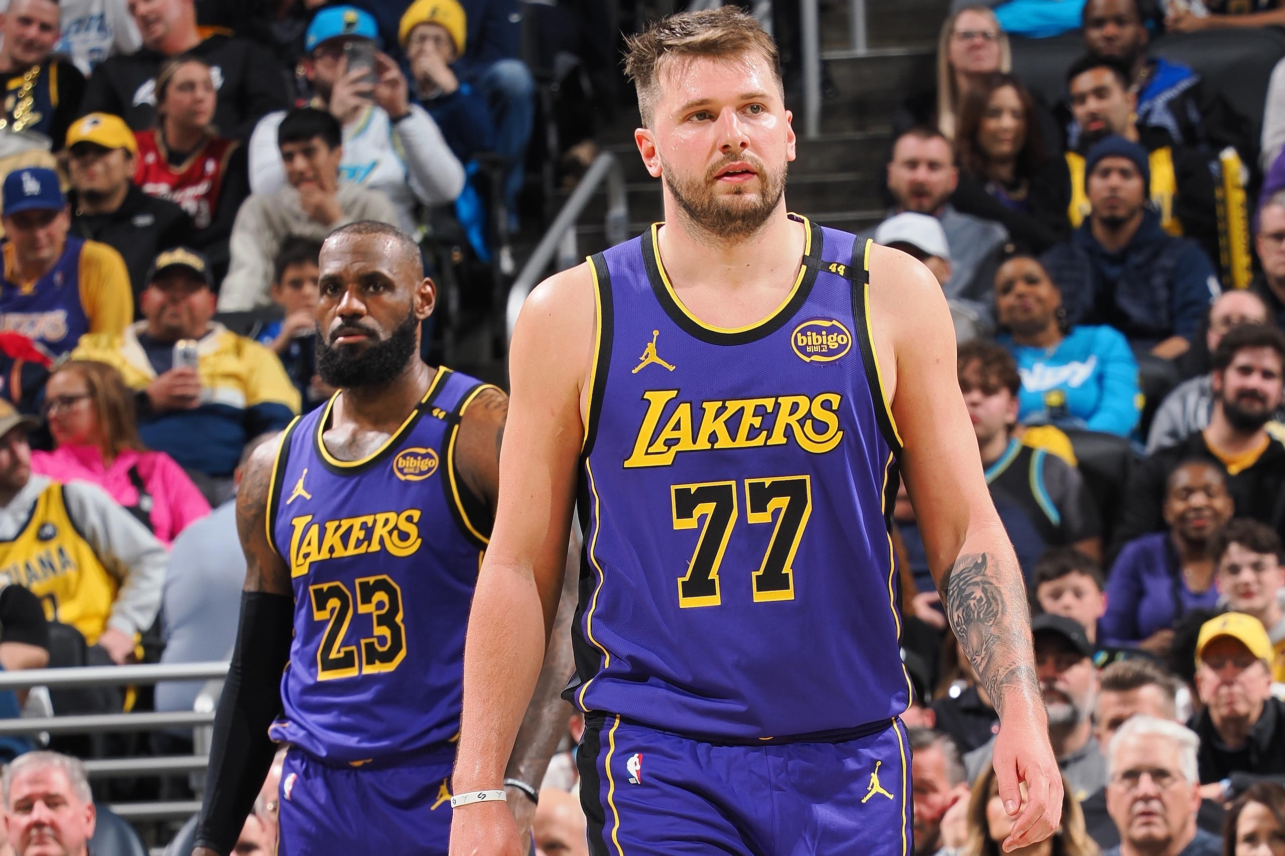 Los Angeles Lakers v Indiana Pacers Los Angeles Lakers v Indiana Pacers