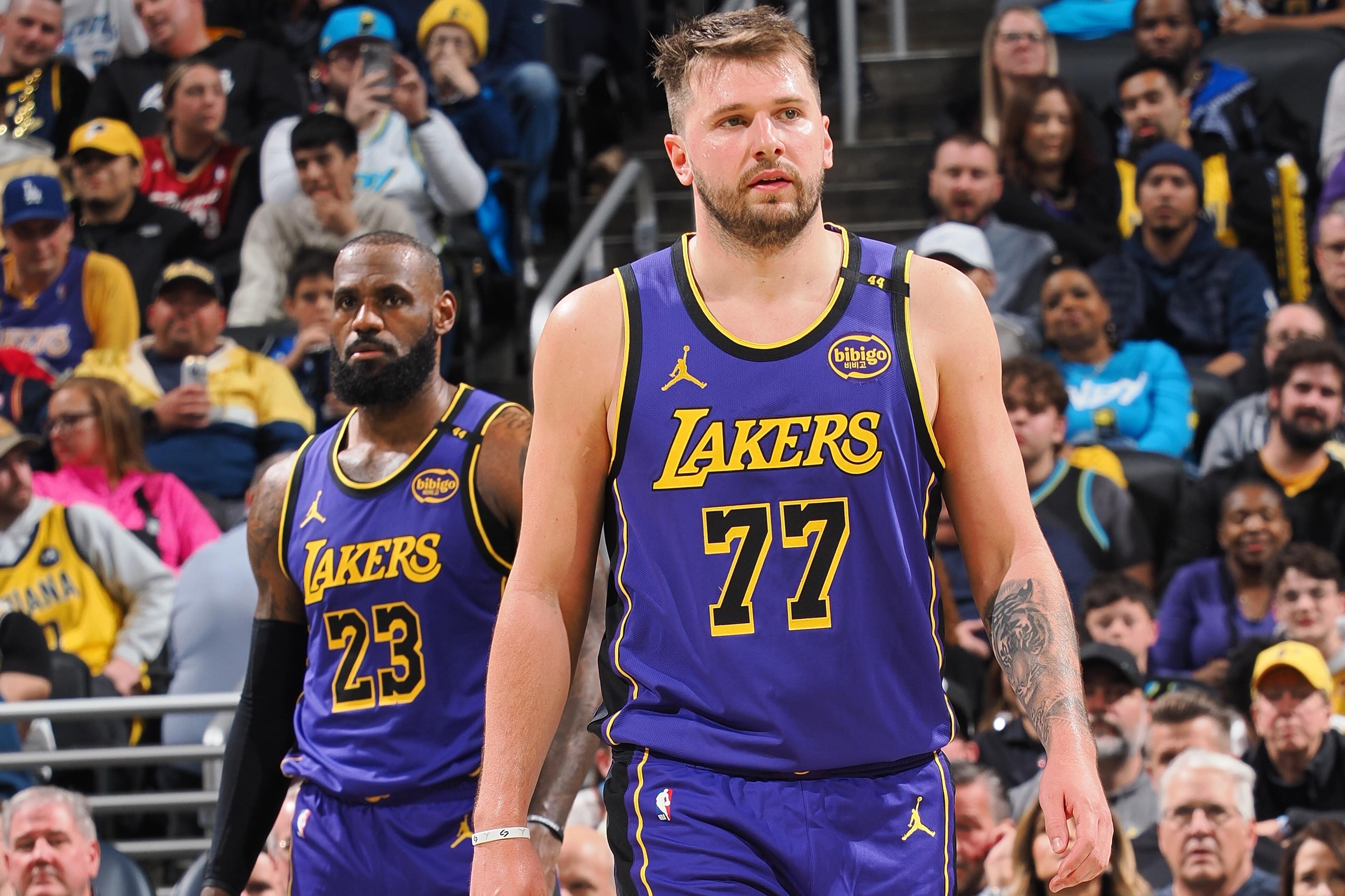 Los Angeles Lakers v Indiana Pacers
