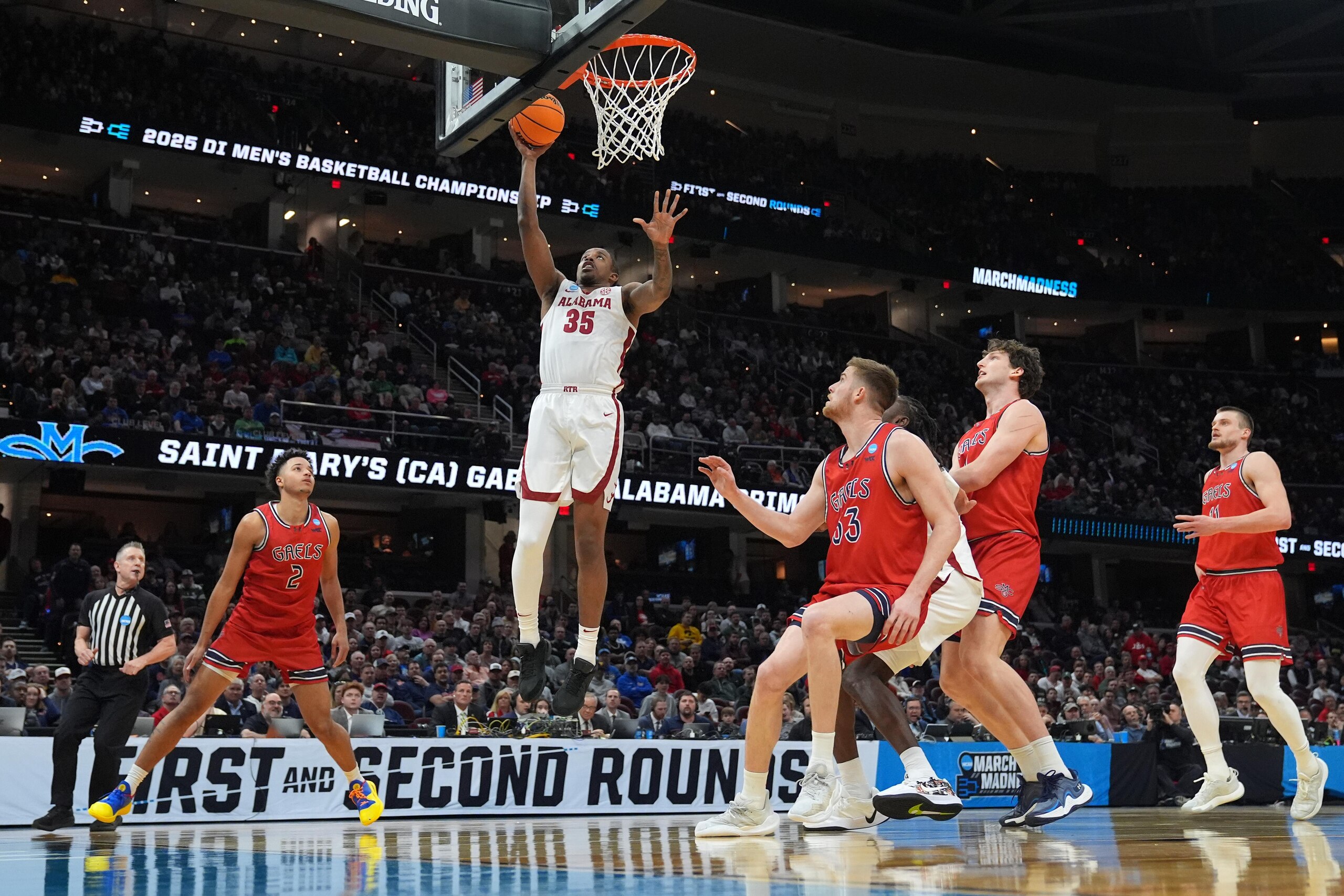 Saint Mary’s vs Alabama