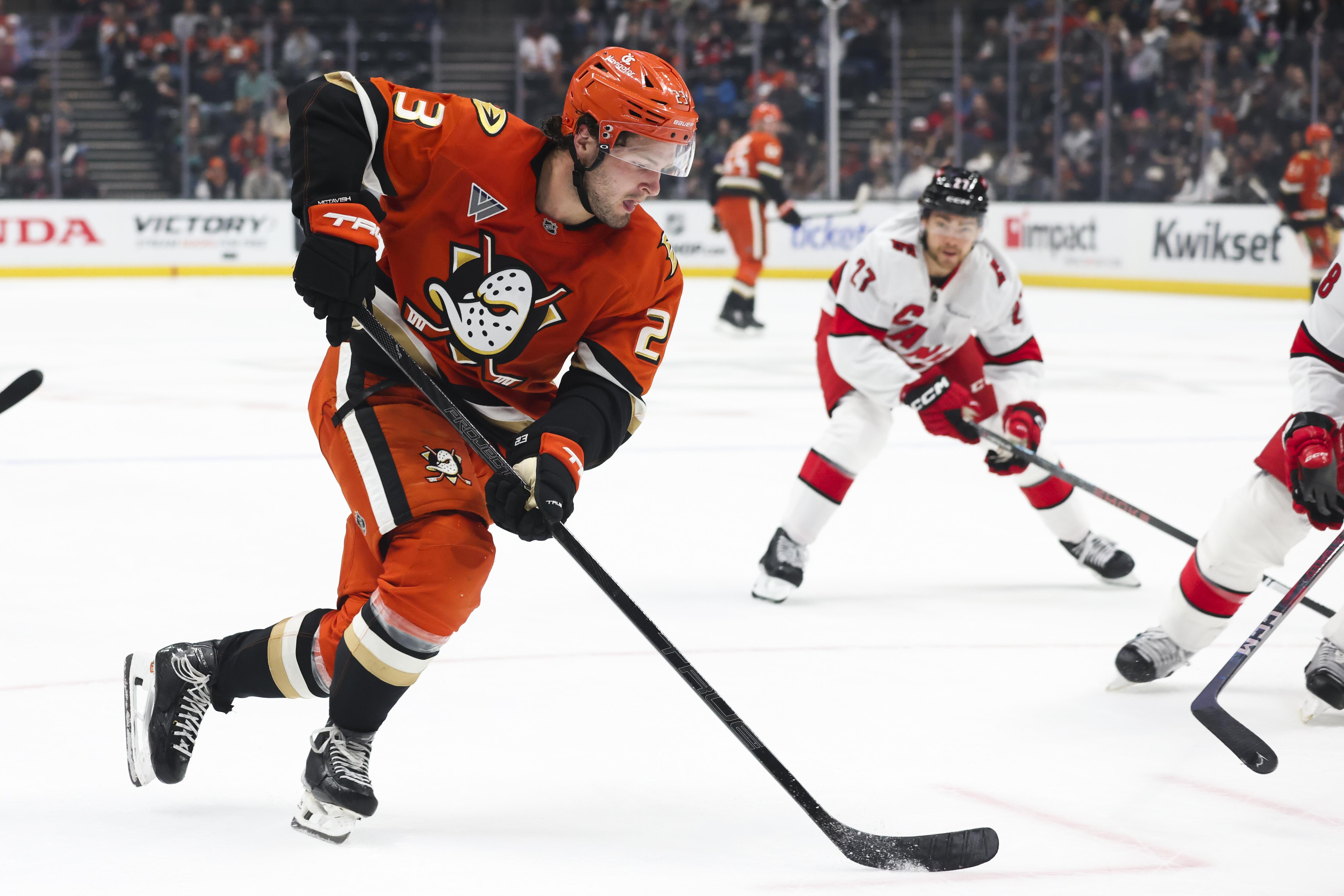 Carolina Hurricanes v Anaheim Ducks