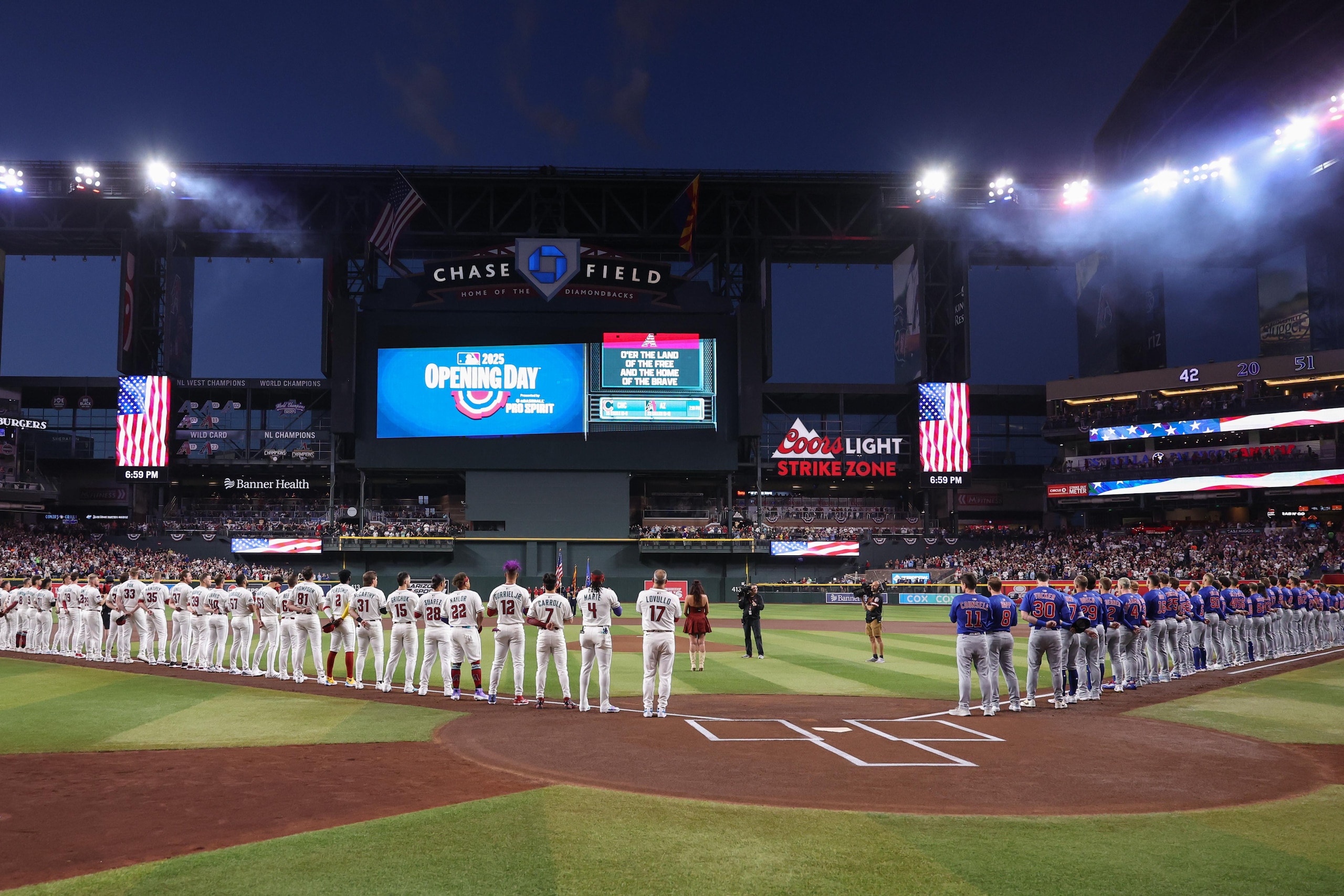 Chicago Cubs v. Arizona Diamondbacks
