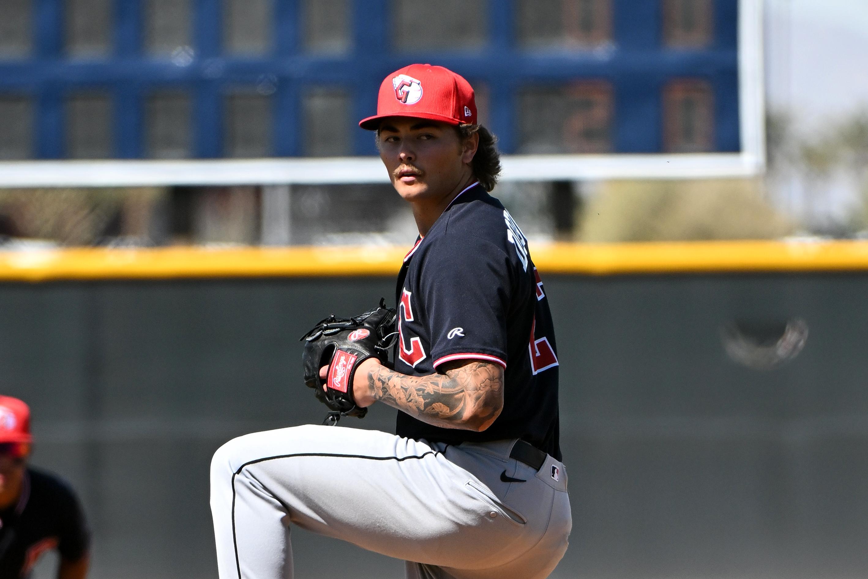 Cincinnati Reds v Cleveland Guardians minor leaguers