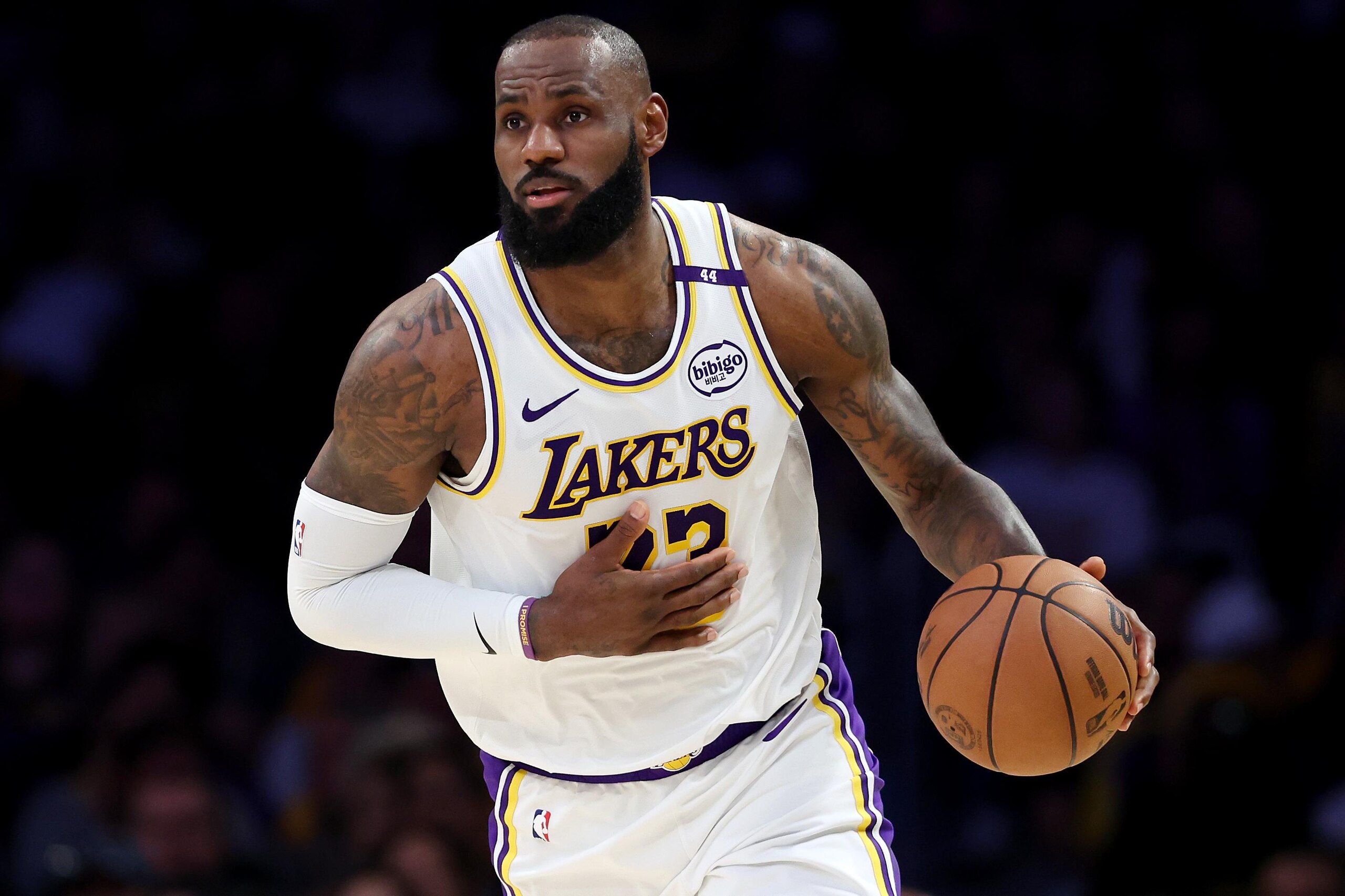 Chicago Bulls v Los Angeles Lakers