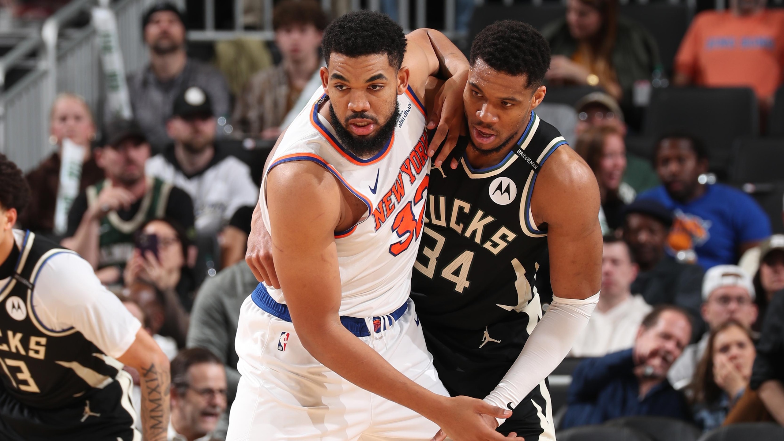 New York Knicks v Milwaukee Bucks New York Knicks v Milwaukee Bucks