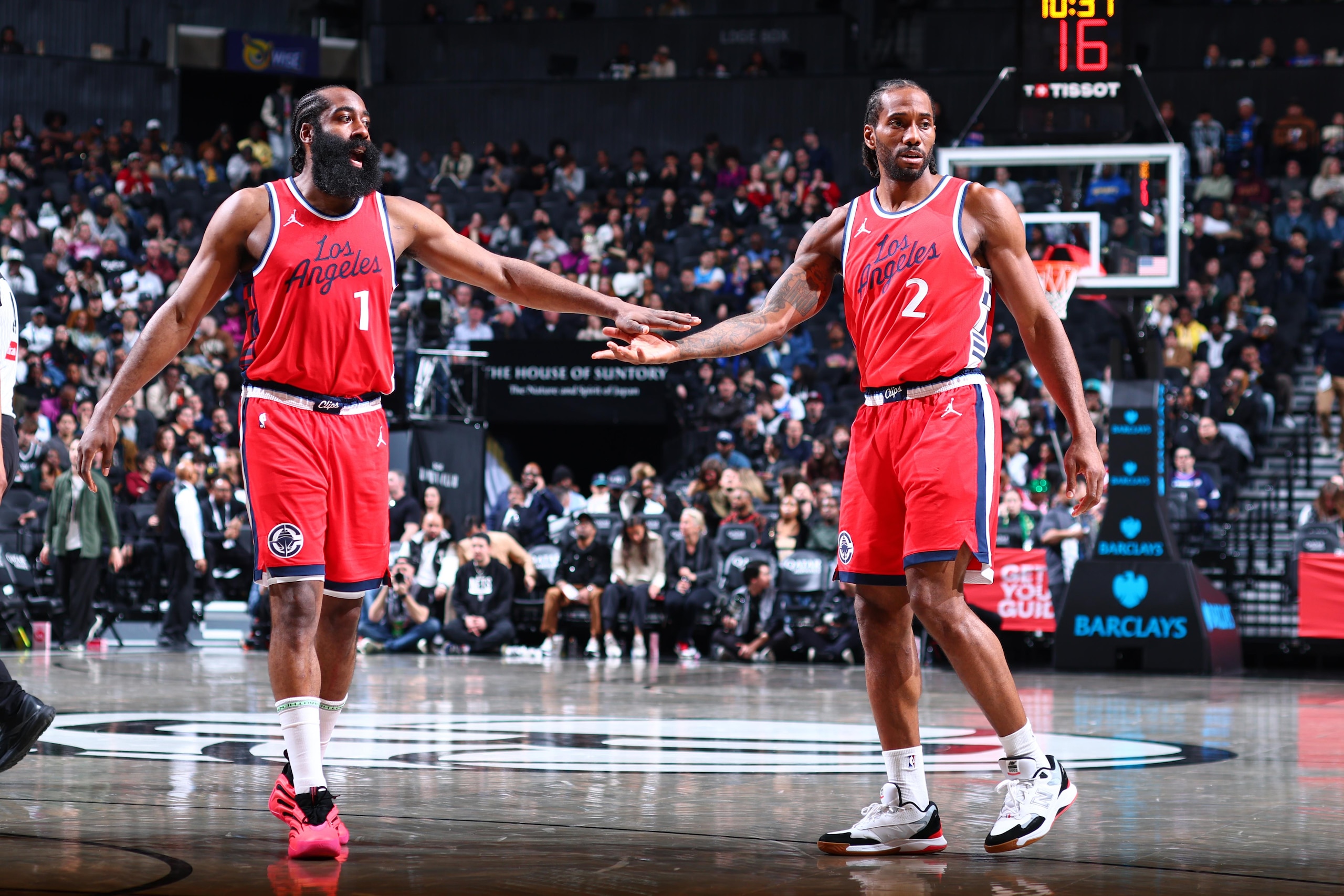 Los Angeles Clippers v Brooklyn Nets