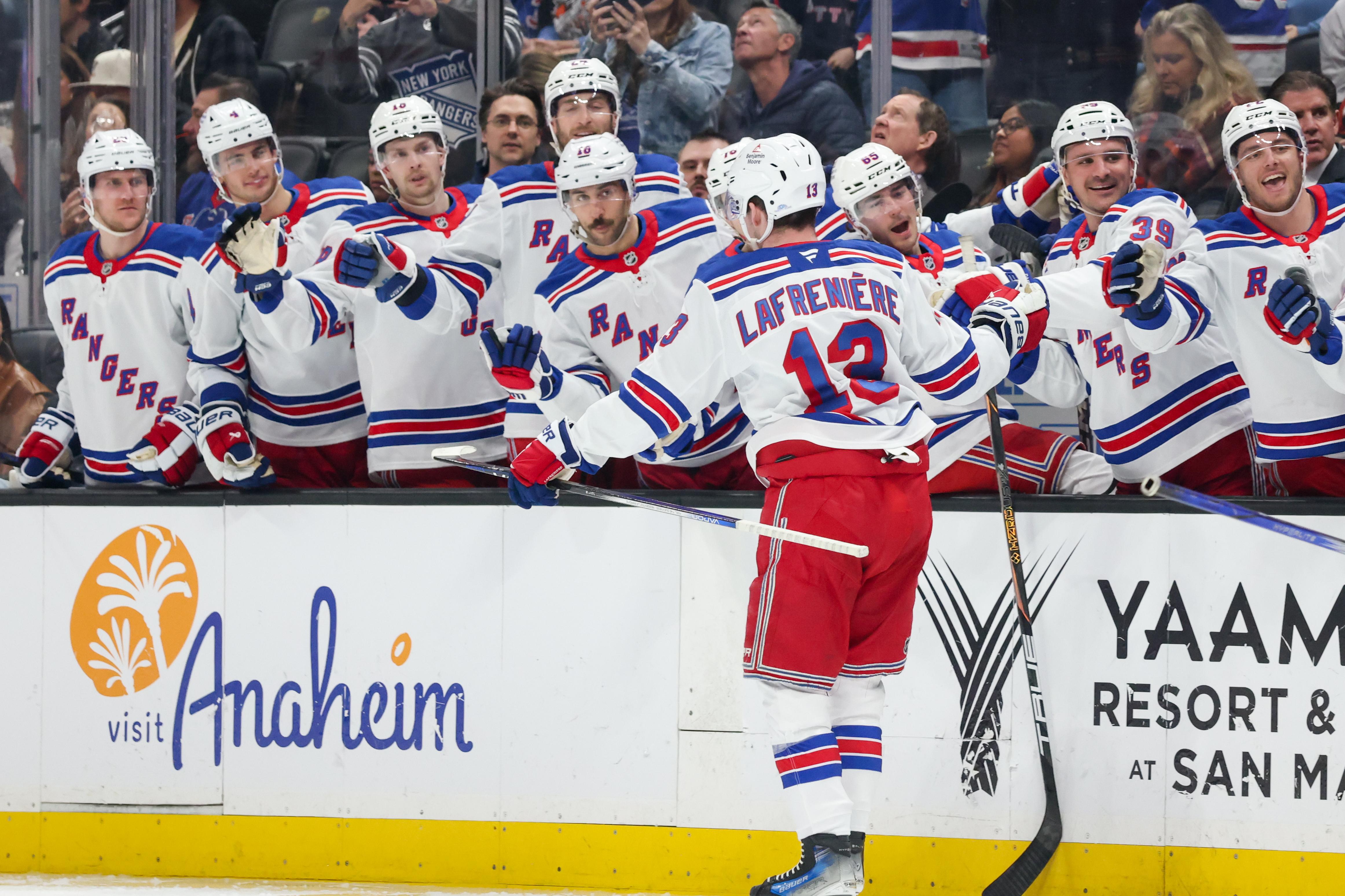 New York Rangers v Anaheim Ducks