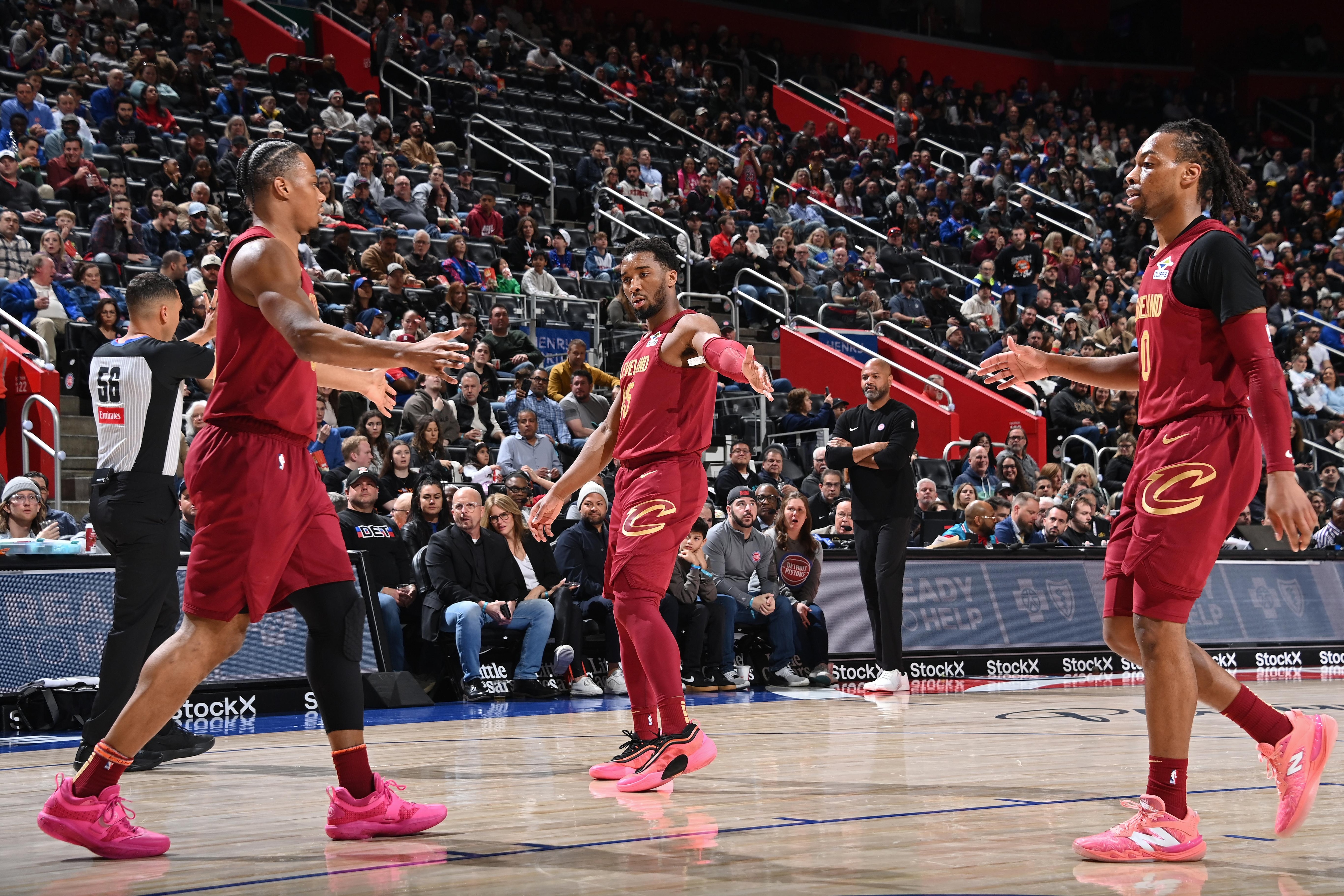 Cleveland Cavaliers v Detroit Pistons